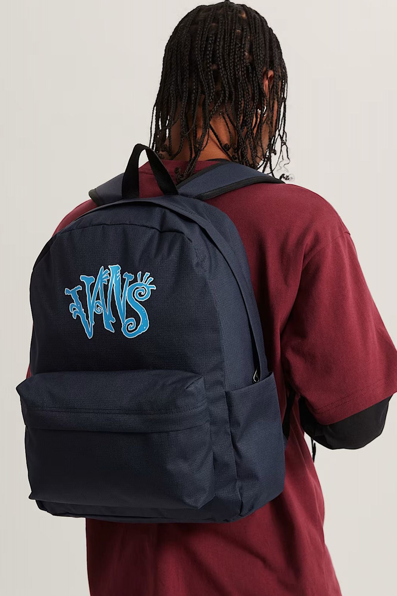 VANS OLD SKOOL BACKPACK en color AZUL (4)
