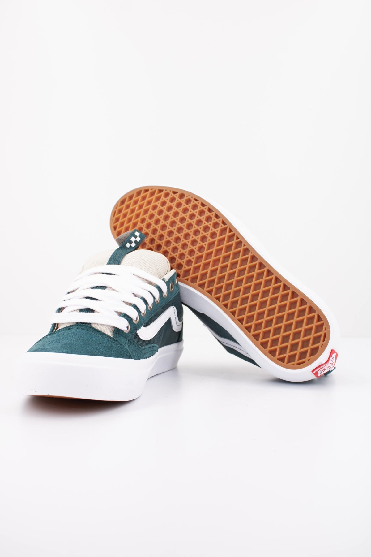 VANS SKATE OLD SKOOL VN000D5REKD1 en color VERDE (5)