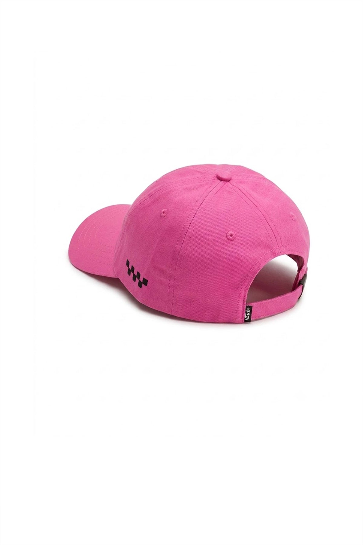 VANS CHECK SIDE CURVED BILL en color ROSA (2)