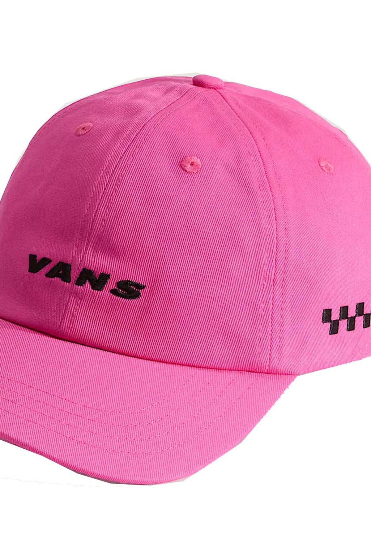 VANS CHECK SIDE CURVED BILL en color ROSA (3)