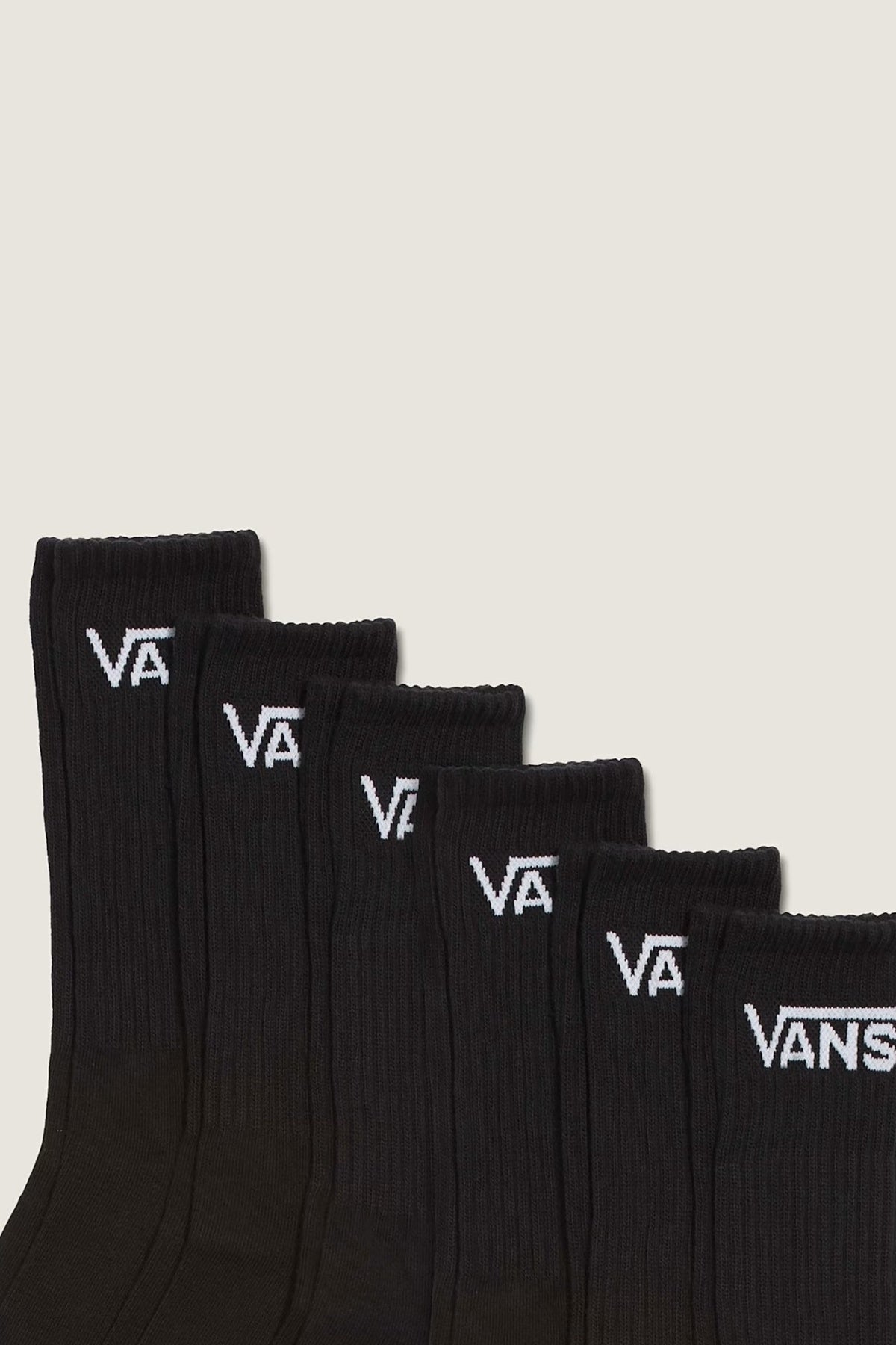 VANS VN000QCBBLK1 CLASSIC CREW en color NEGRO (3)