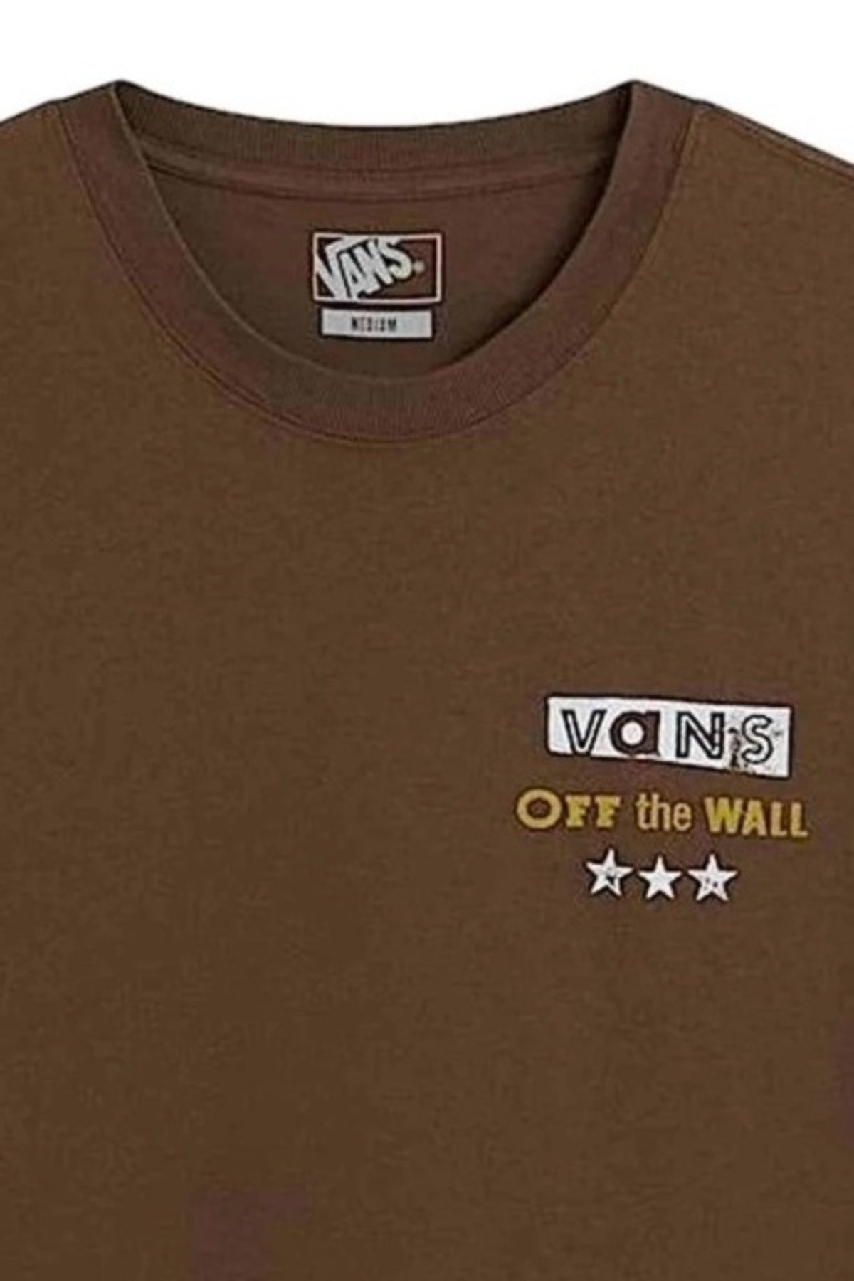 VANS VN0010FQFST1 CORE RAGLAN LS TEE en color MARRON (4)