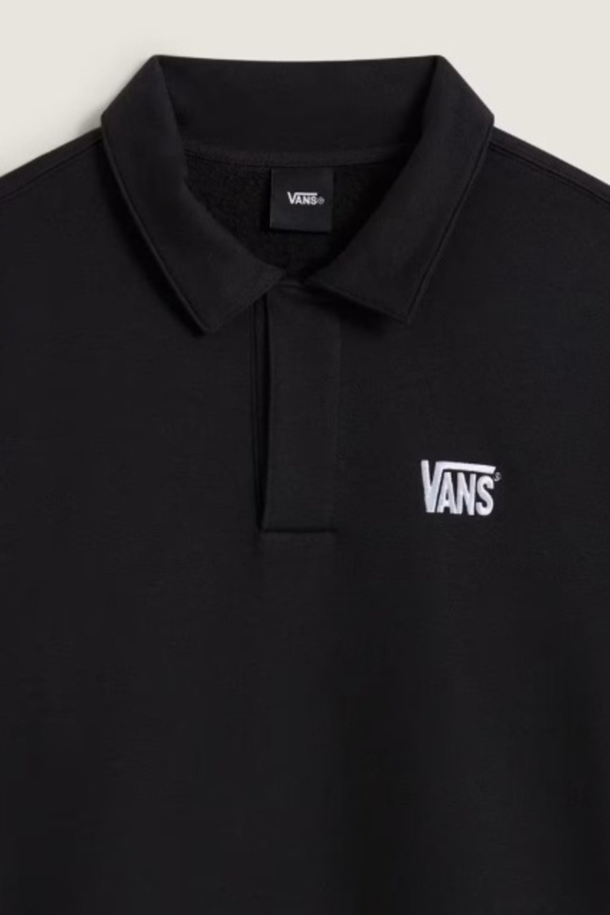 VANS VN000XHDBLK1 POLO FLEECE PULLOVER en color NEGRO (3)