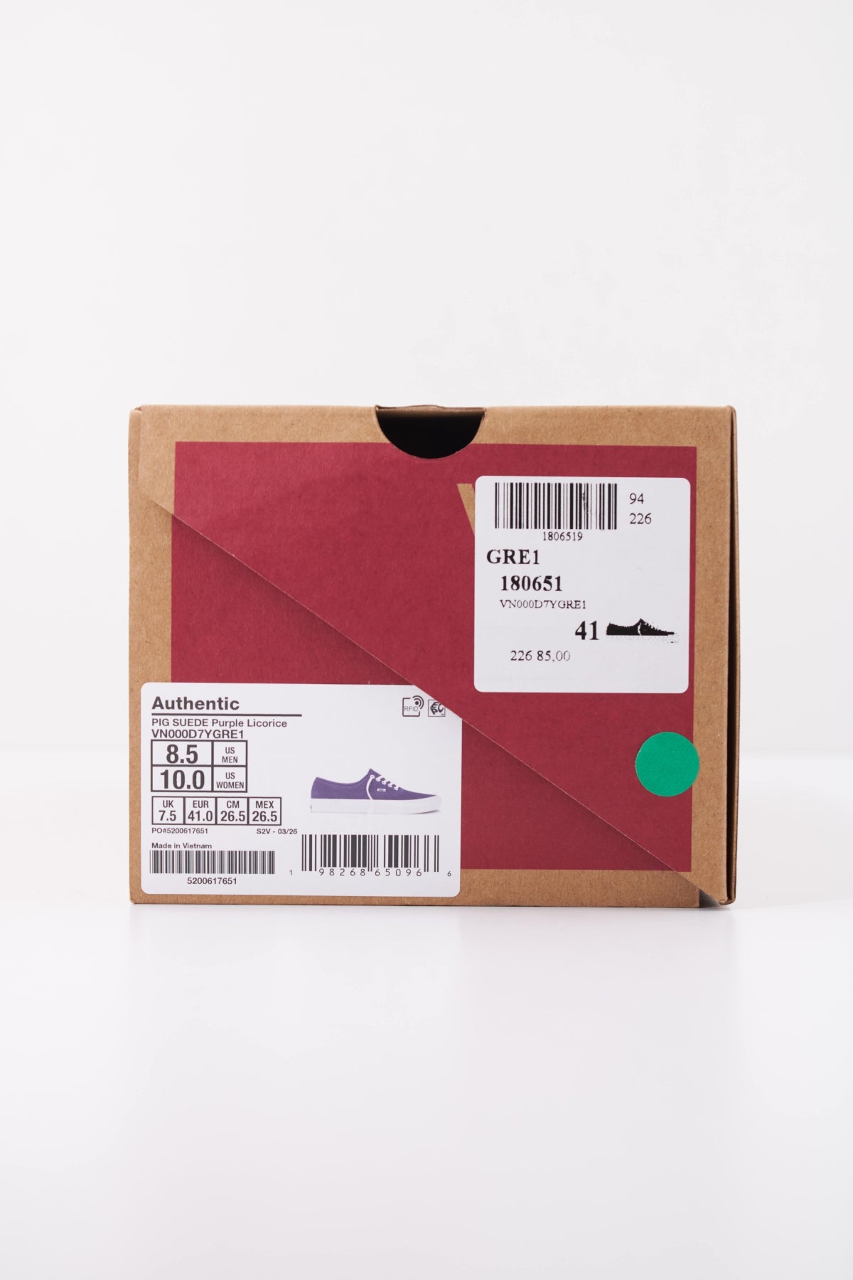 VANS AUTHENTIC en color VIOLETA (6)