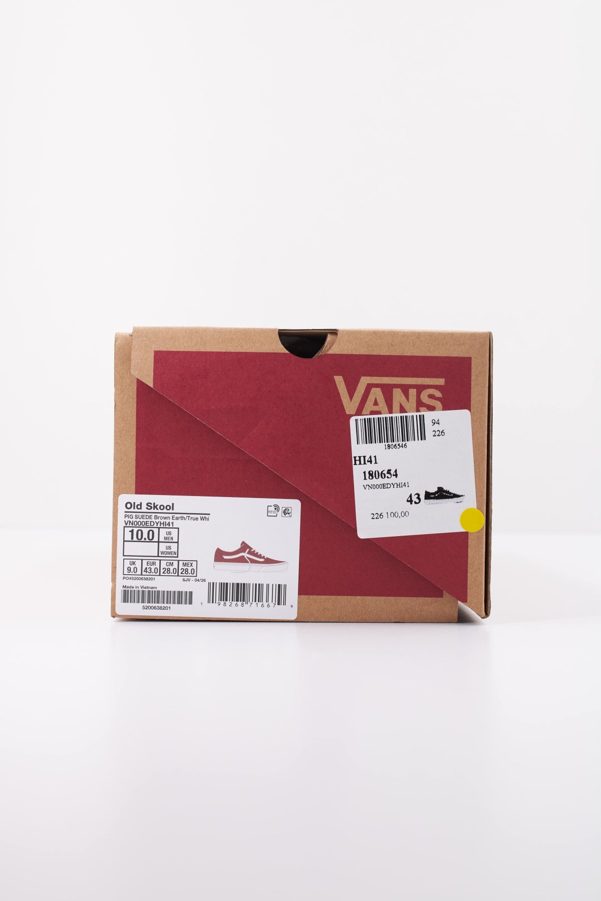 VANS VN000EDYHI41 OLD SKOOL en color MARRON (6)