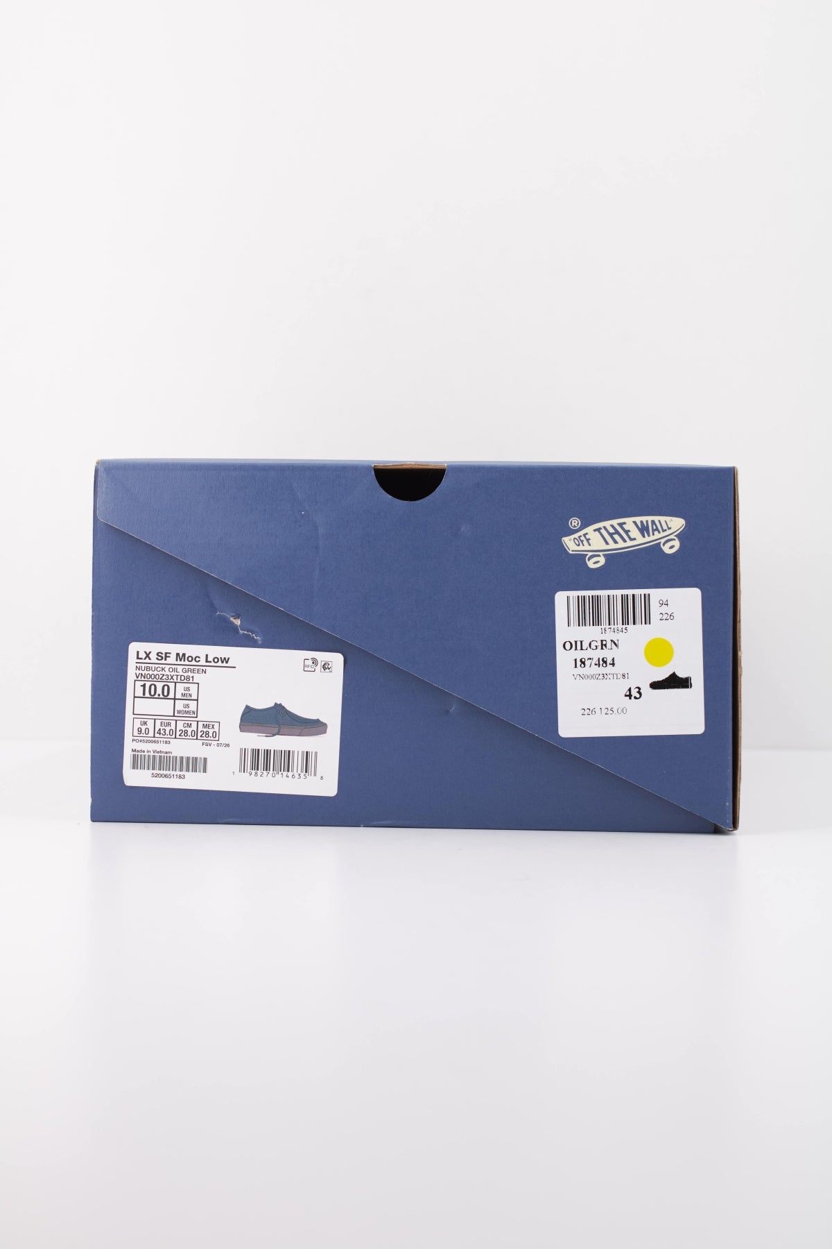 VANS LX SF MOC LOW VN000Z3XTD81 en color VERDE (6)