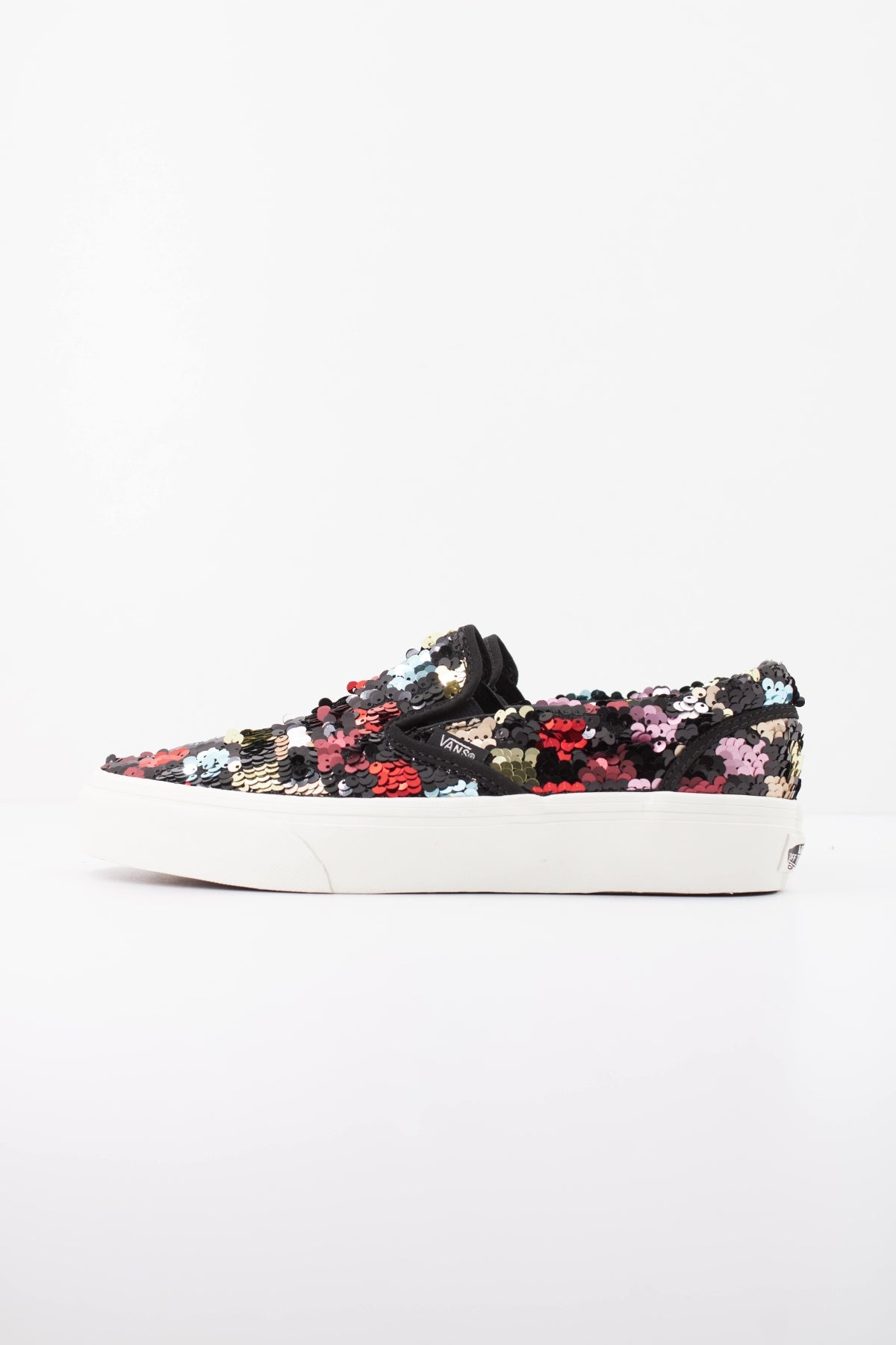 VANS CLASSIC SLIP-ON CHECKERBOARD VN0010W0BOQ1 en color MULTICOLOR (1)