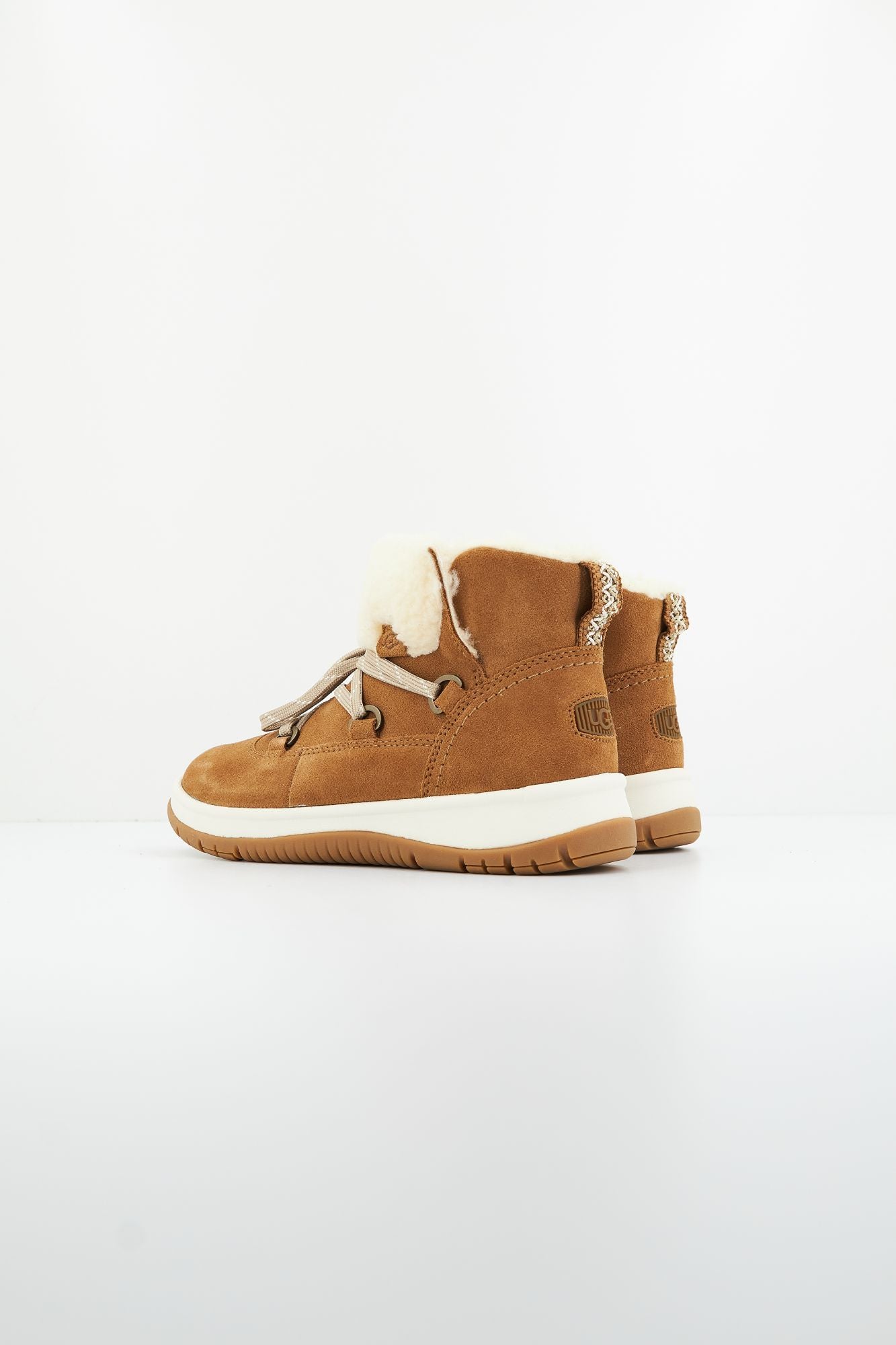 UGG W LAKESIDER HERITAFE LACE en color MARRON (3)