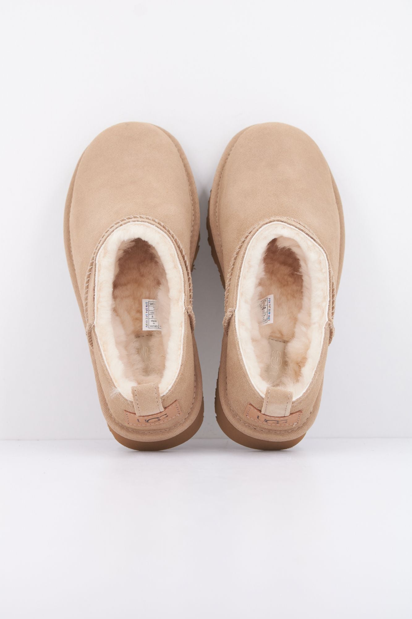 UGG W CLASSIC MICRO en color MARRON CLARO (5)