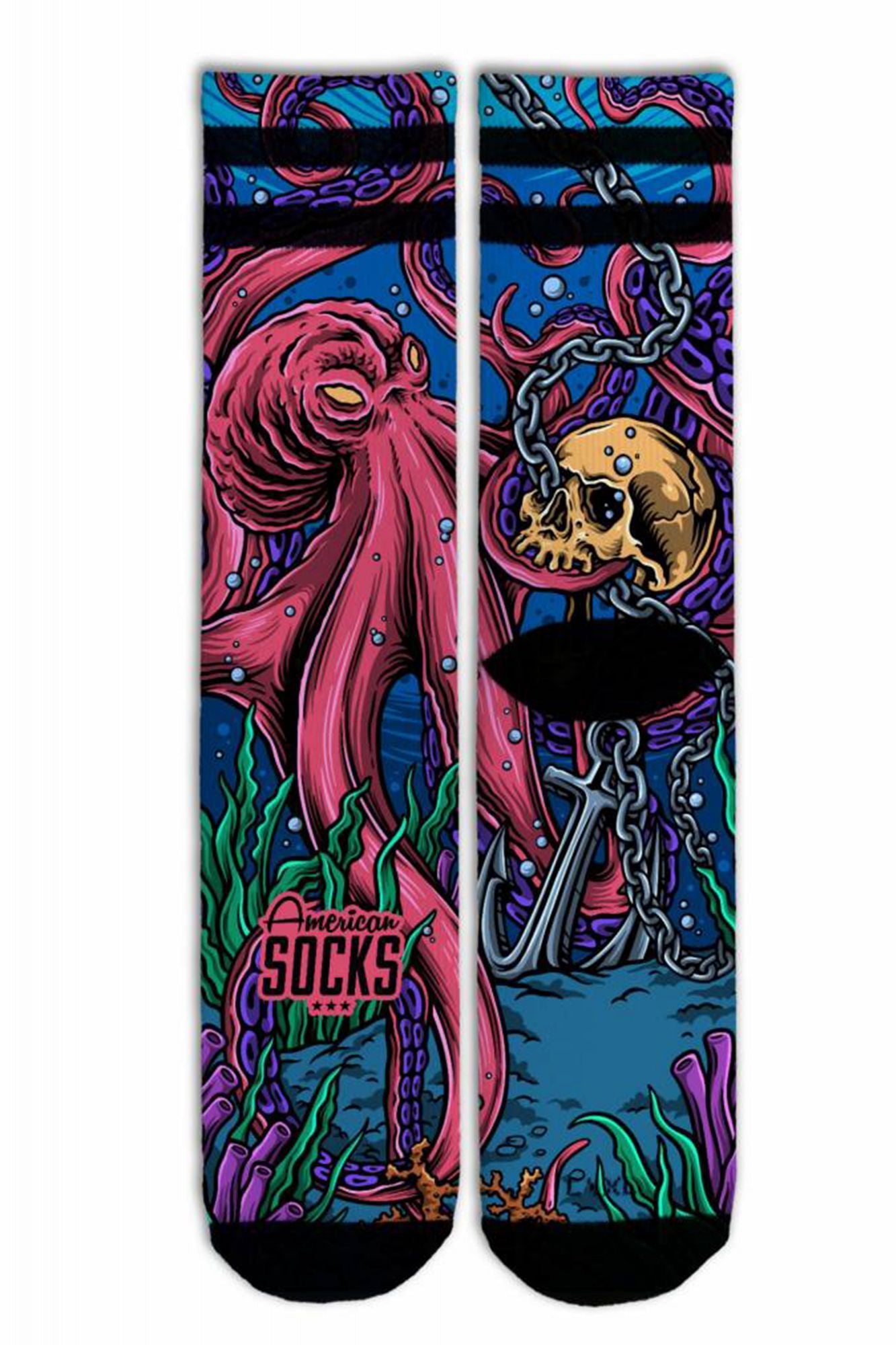 AMERICAN SOCKS OCTOPUS  en color MULTICOLOR (1)