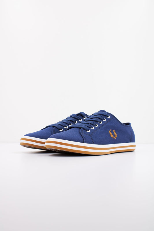 FRED PERRY KINGSTON TWILL en color AZUL (2)