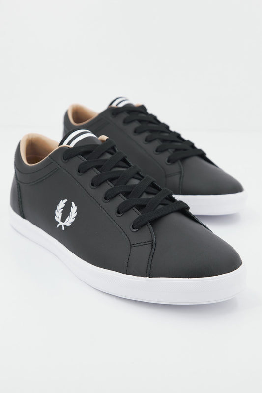 FRED PERRY B1228  en color NEGRO (1)
