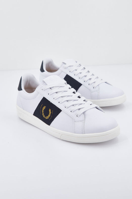 FRED PERRY LEATHER/BRANDED en color BLANCO (2)