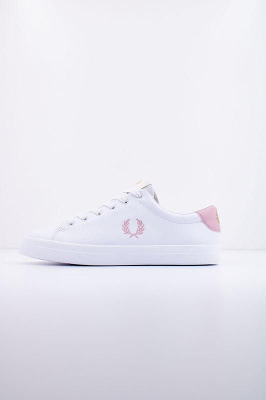 FRED PERRY LOTTIE LEATHER en color BLANCO (1)