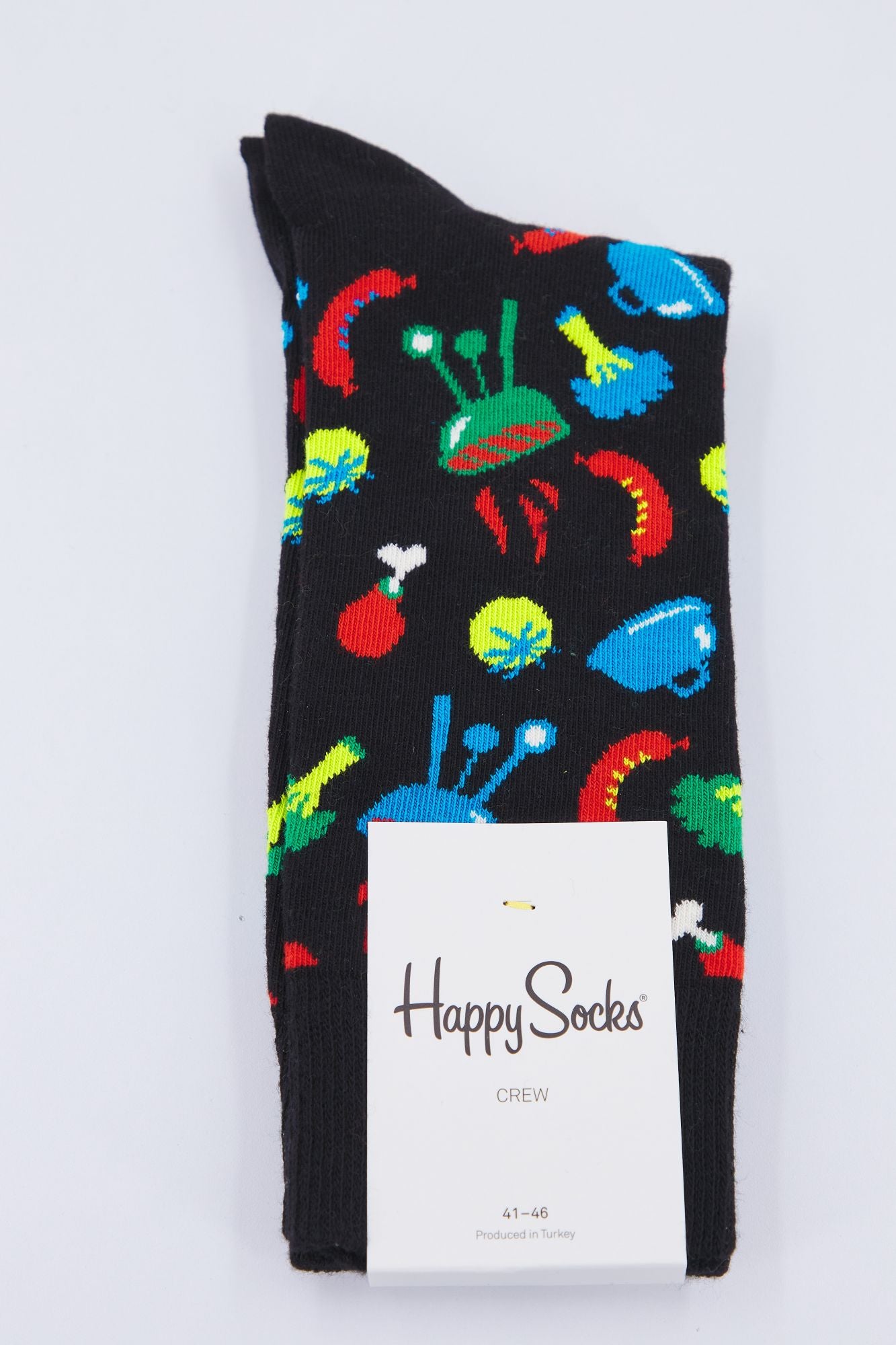 HAPPY SOCKS BAR01 9300 en color NEGRO (2)