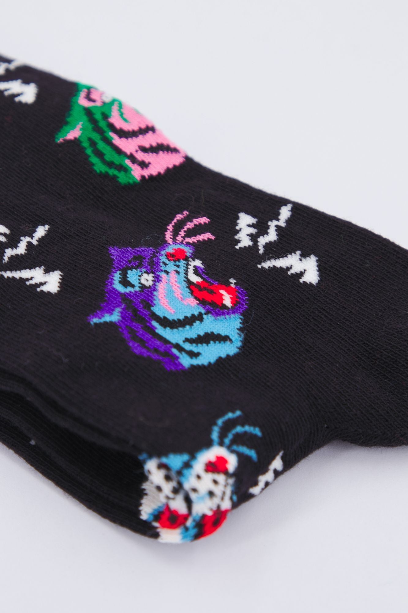 HAPPY SOCKS TIG01 9300 en color NEGRO (4)