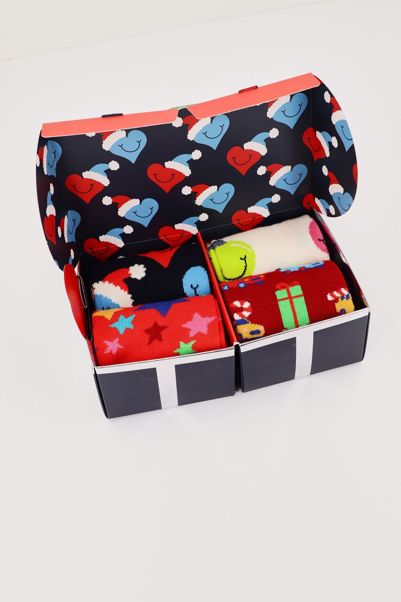 HAPPY SOCKS PACK HOLIDAY VIBES GIFT en color NEGRO (1)