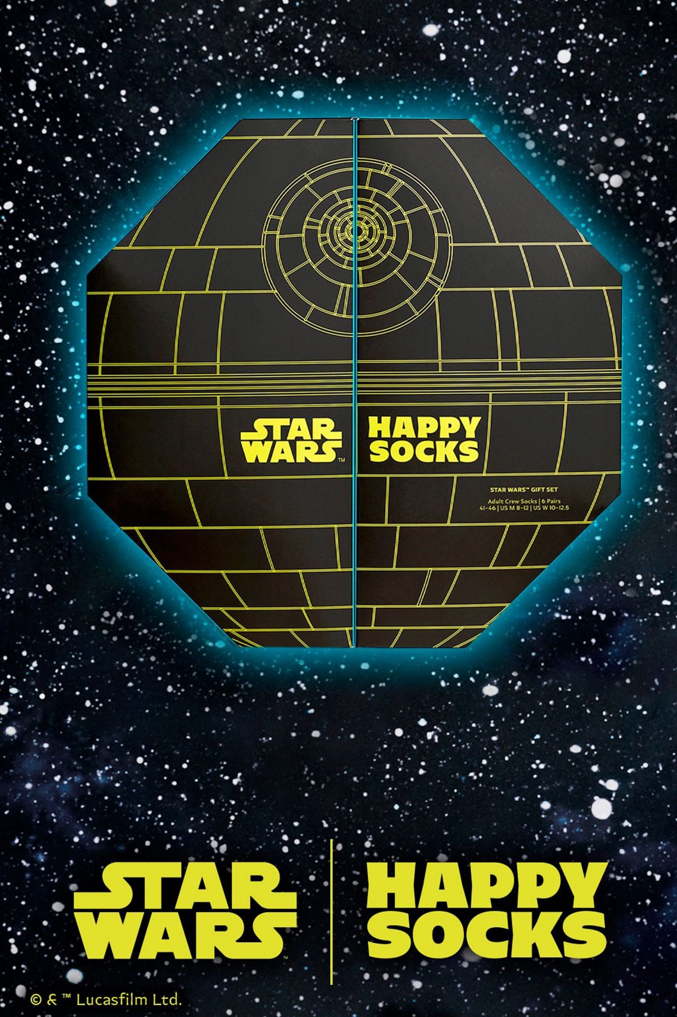 HAPPY SOCKS STAR WARS6-PACK GIFT SET en color MULTICOLOR (3)