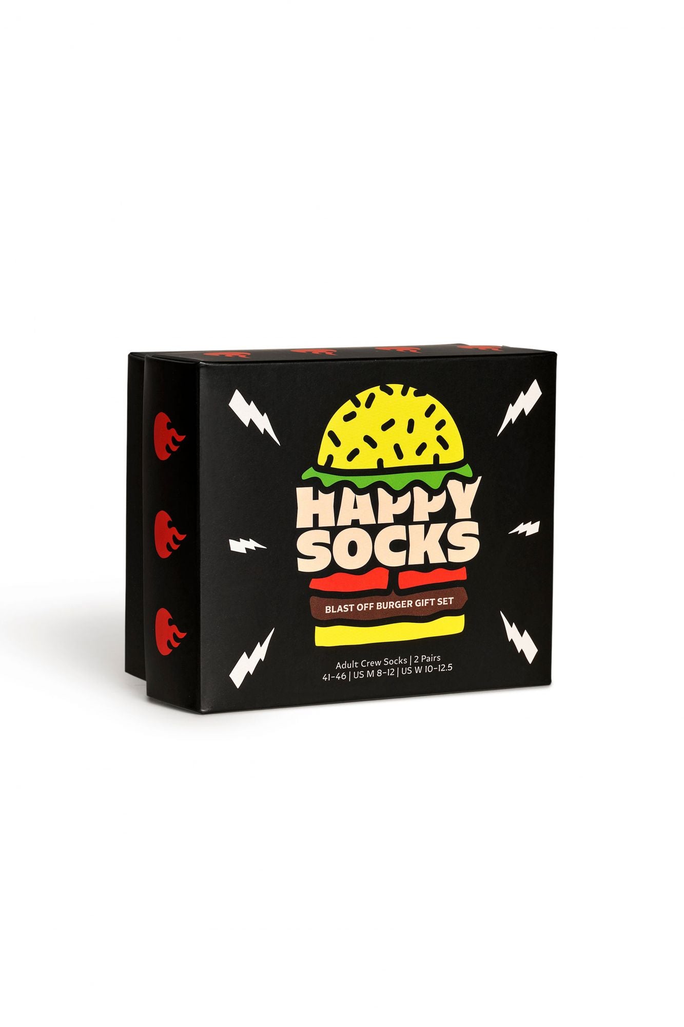 HAPPY SOCKS  2-PACK BLAST OFF BURGER SOC en color MULTICOLOR (3)