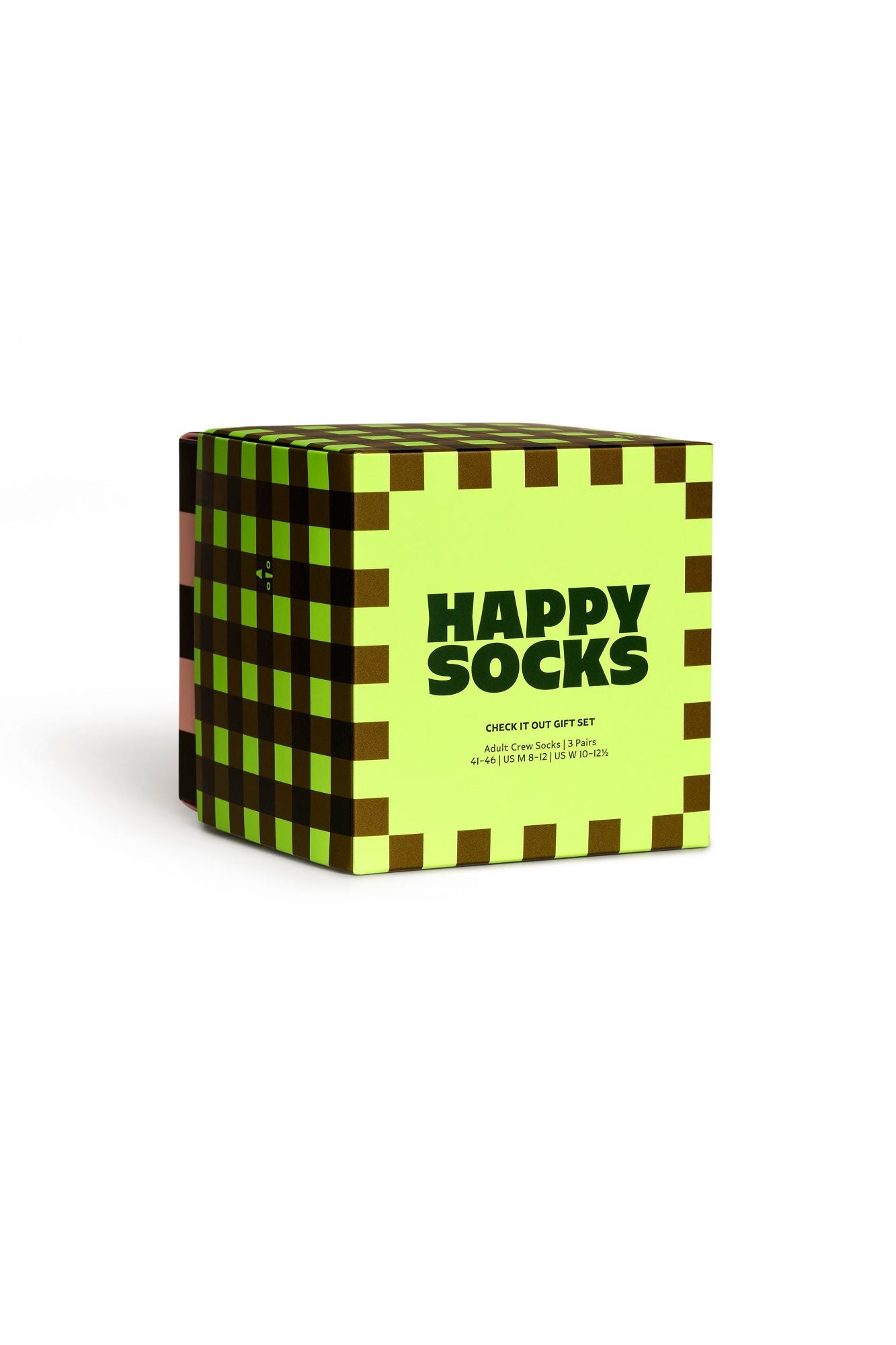 HAPPY SOCKS  3-PACK CHECK IT OUT SOCKS G en color MULTICOLOR (3)