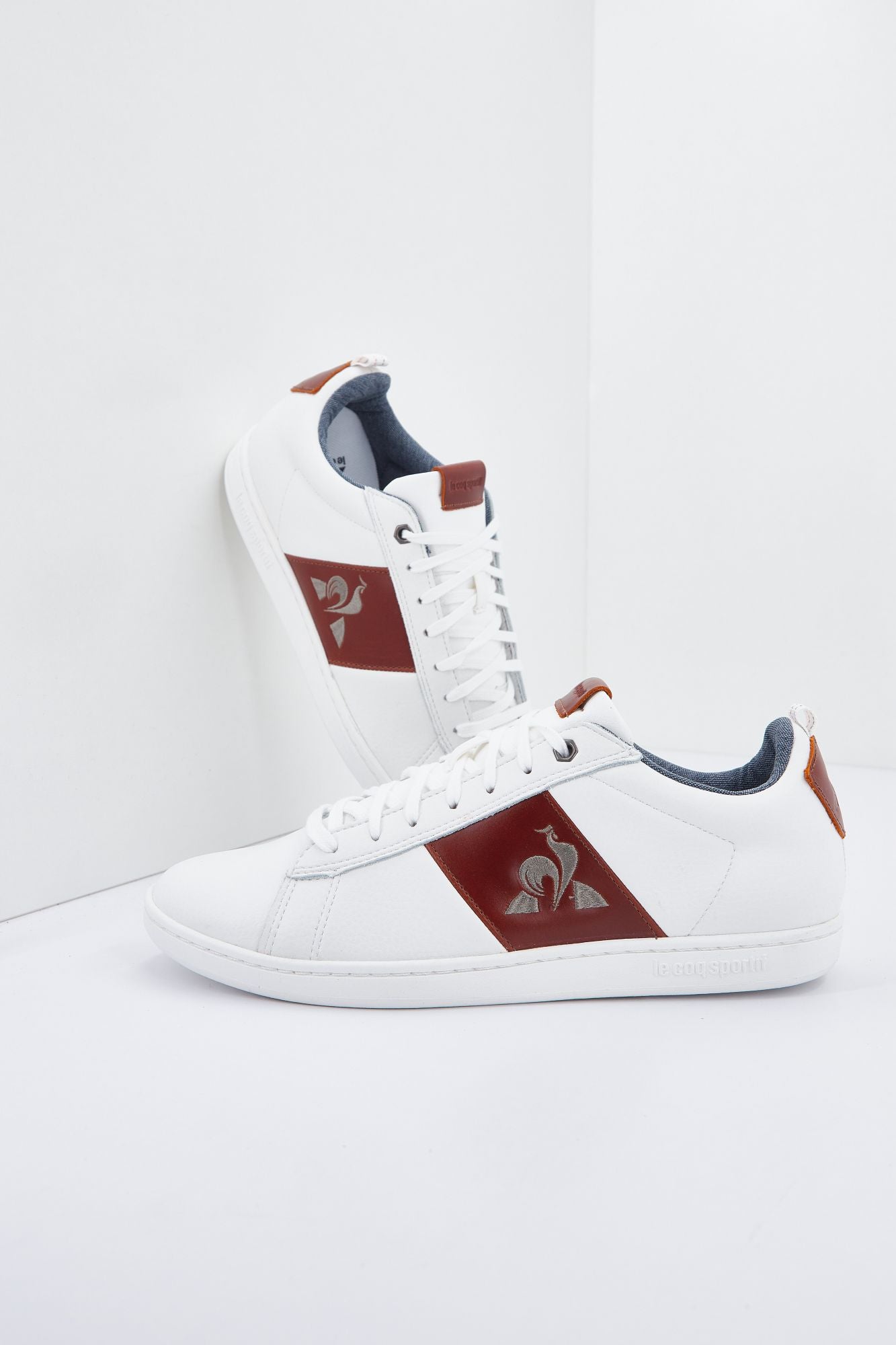 LE COQ SPORTIF COURTCLASSIC WORKWEAR en color BLANCO (1)