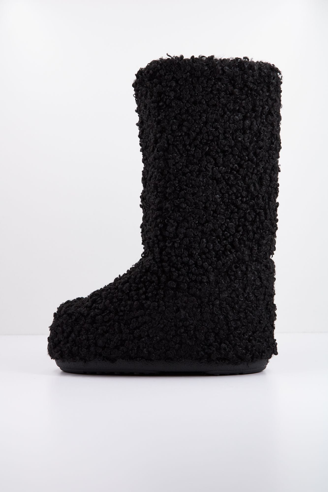 MOON BOOT MB ICON FAUX CURLY en color NEGRO (1)