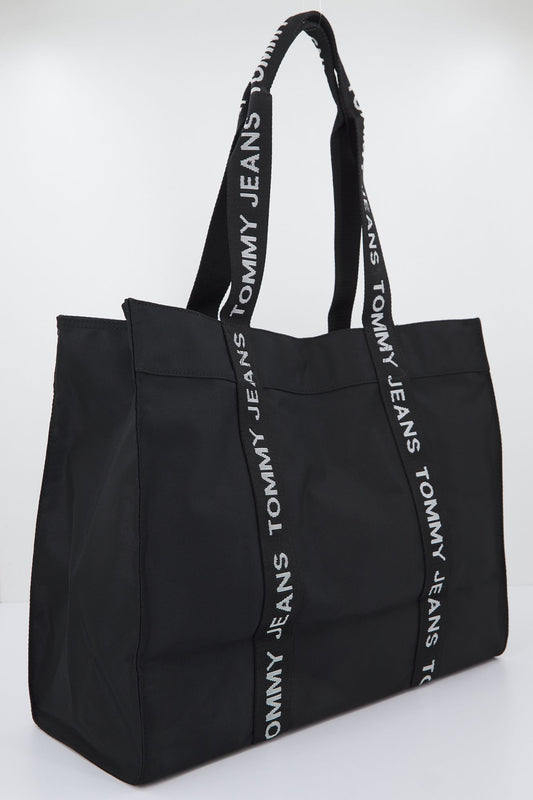 TOMMY JEANS AW0AW14549 TJW ESSENTIAL TOTE en color NEGRO (2)