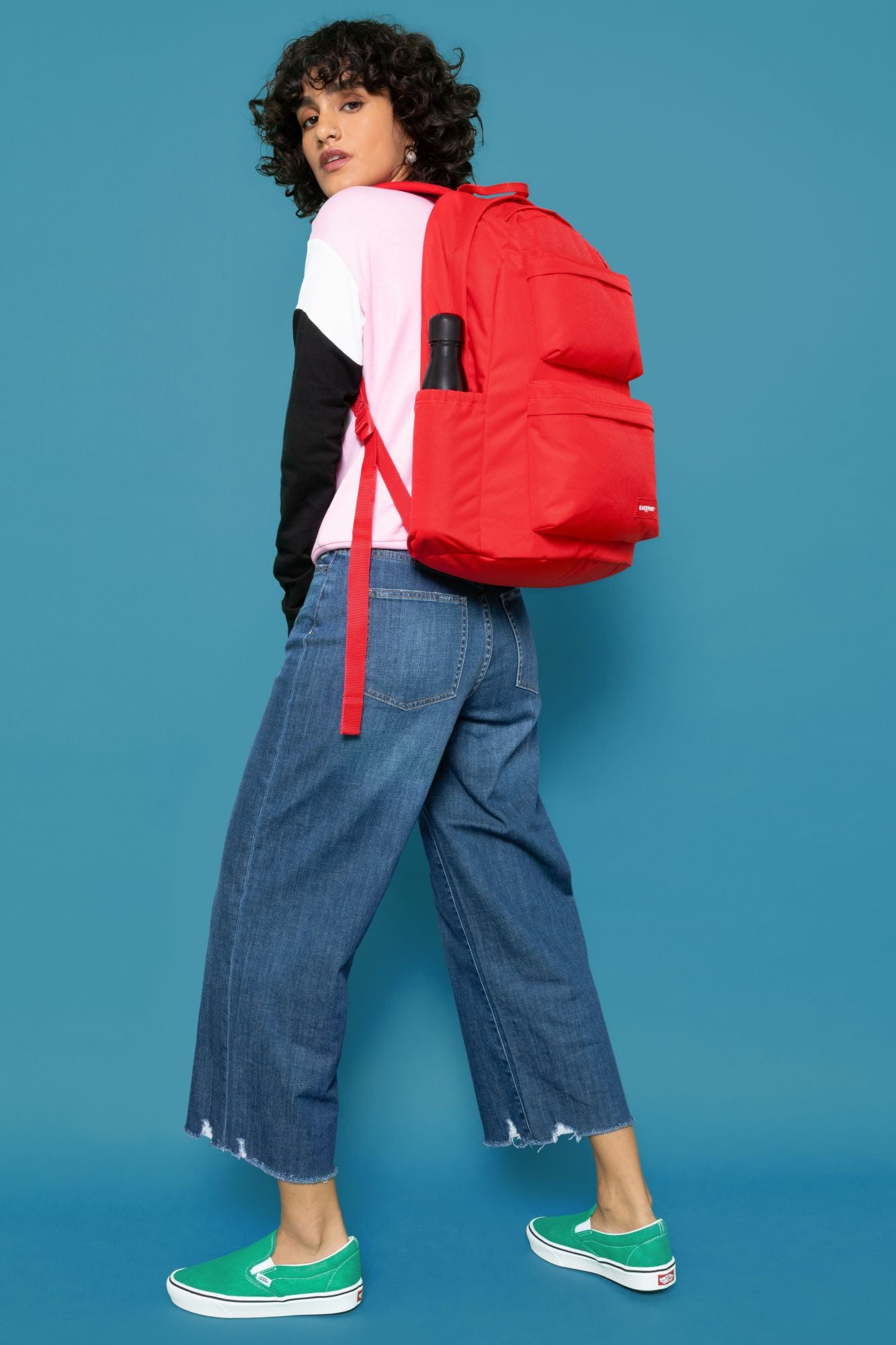 EASTPAK  PADDED DOUBLE en color ROJO (2)