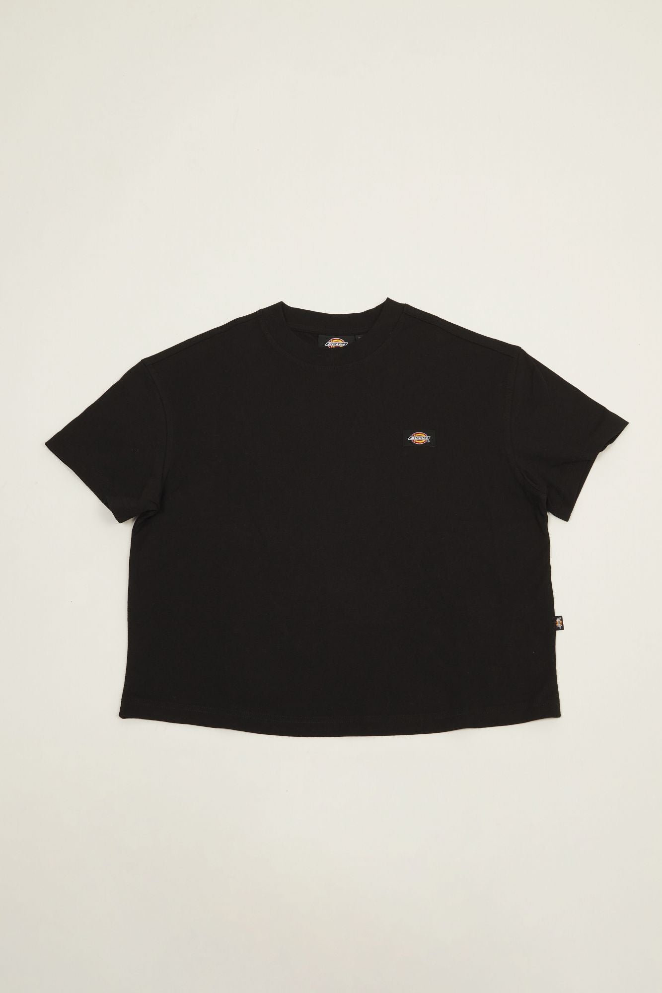 DICKIES OAKPORT BOXY TEE SS W en color NEGRO (2)