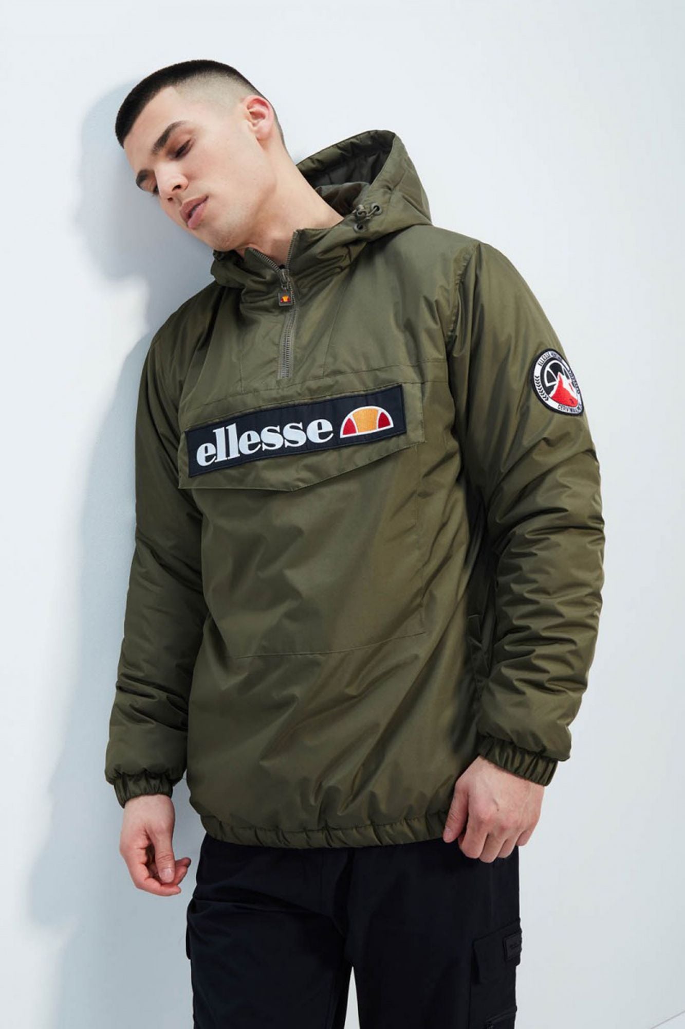 ELLESSE MONTERINI OH JACKET en color VERDE (1)