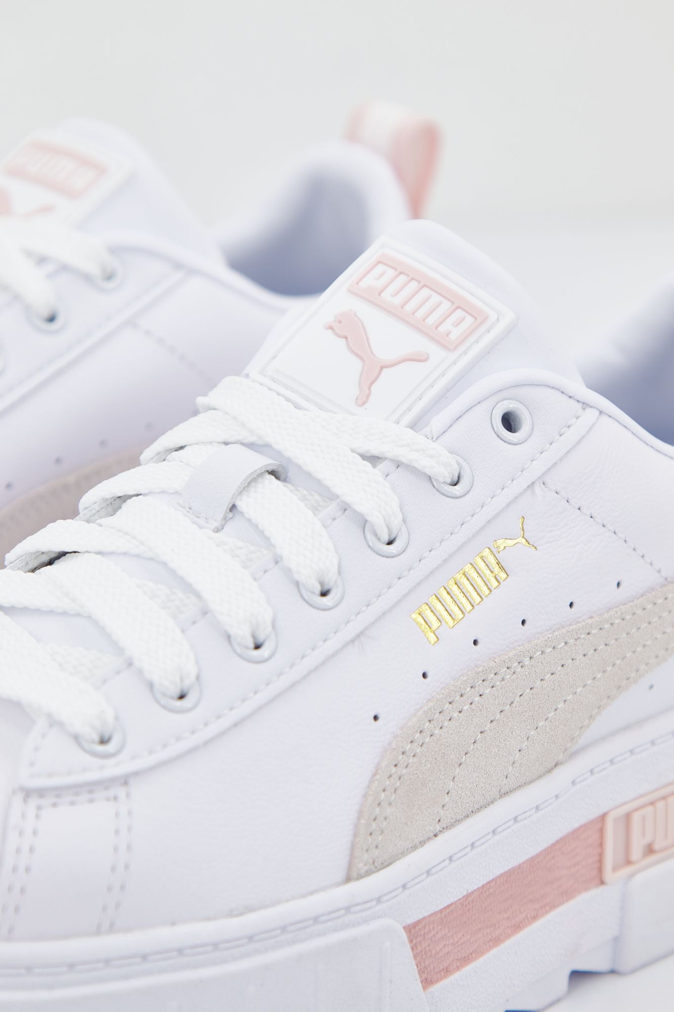 PUMA Mayze Lth Wn's en color BLANCO (4)