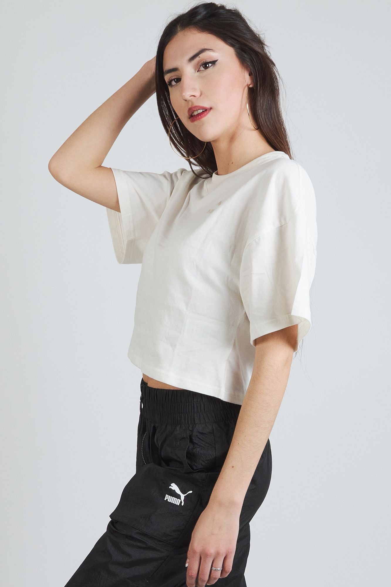 PUMA  CLASSICS OVERSIZED T en color BLANCO (3)