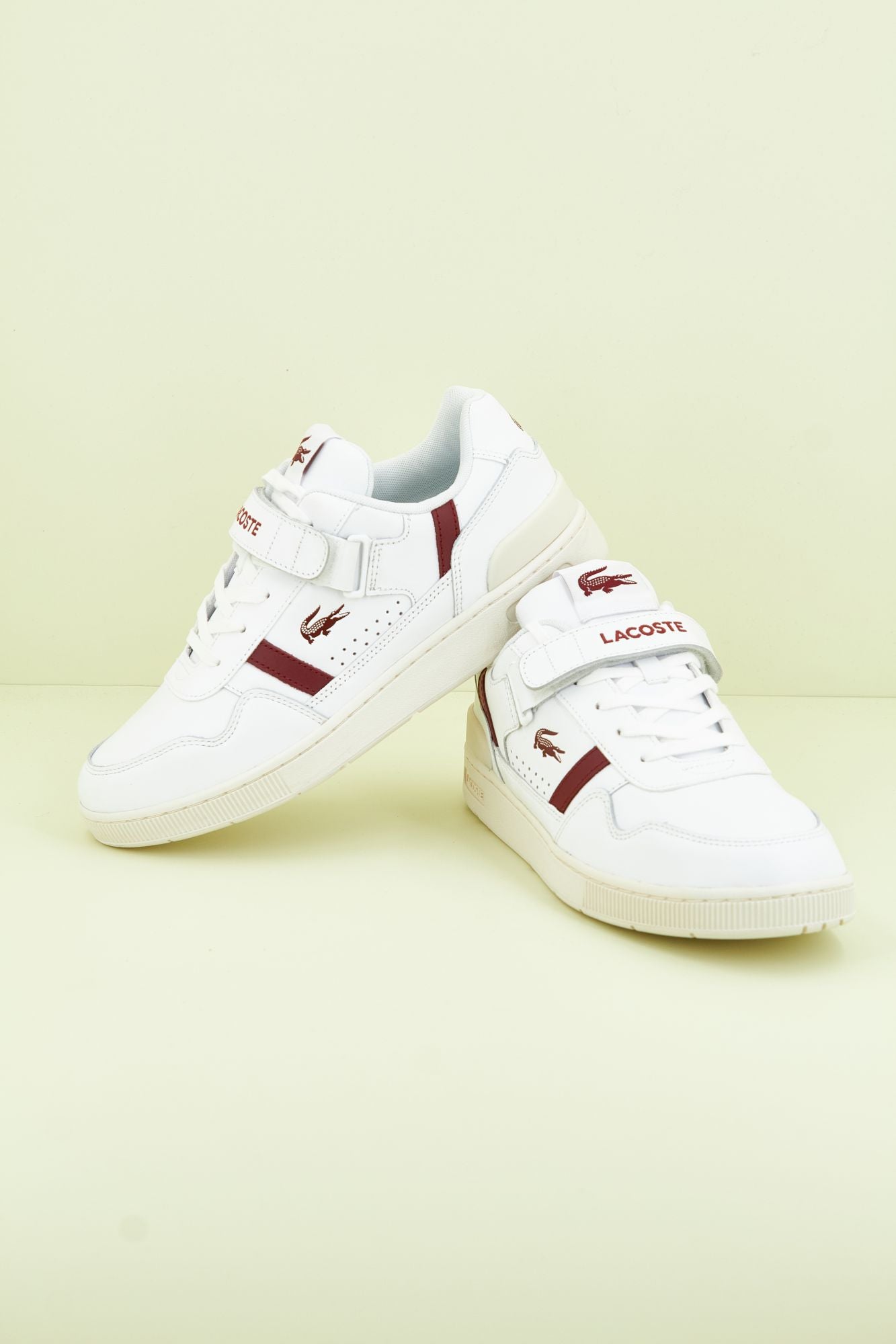 LACOSTE T-CLIP VLC 223 1 SMA en color BLANCO (1)