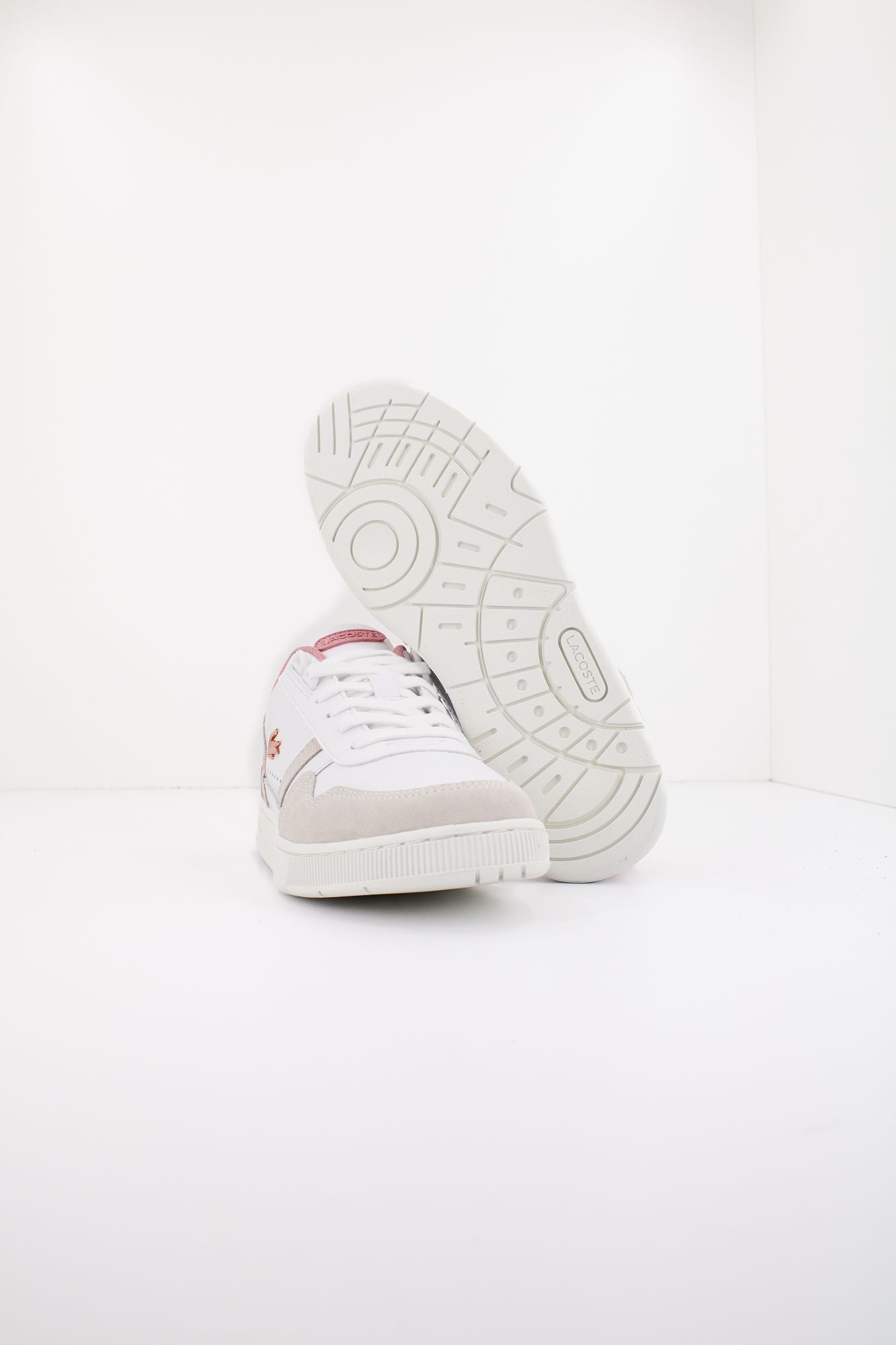 LACOSTE CONTRASTED COLLAR en color BLANCO (4)