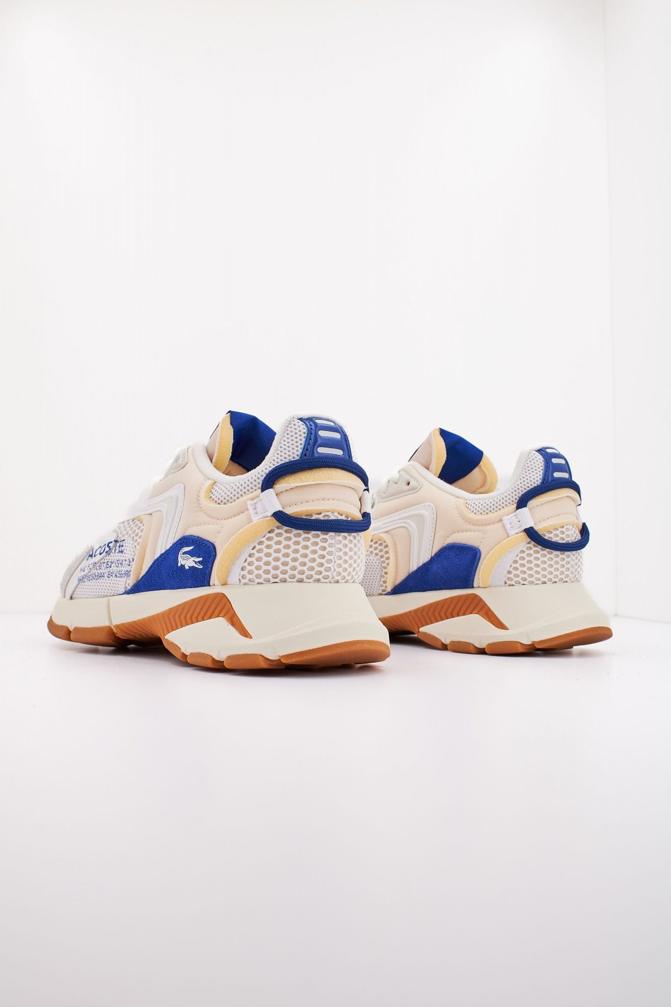 LACOSTE L003 NEO CONTRASTED ACCEN en color BLANCO (3)