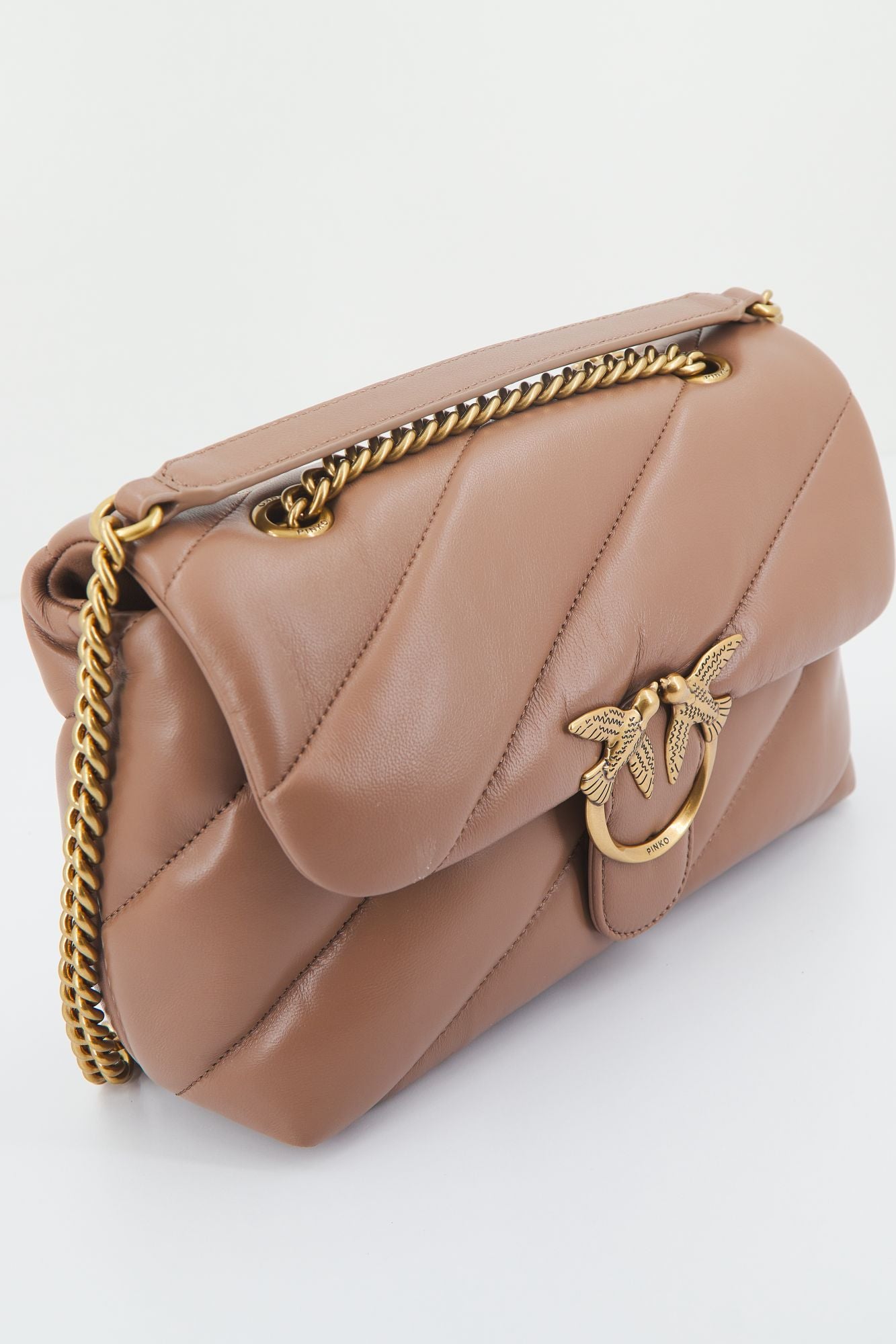 PINKO LOVE PUFF CLASSIC CL SH en color MARRON CLARO (3)
