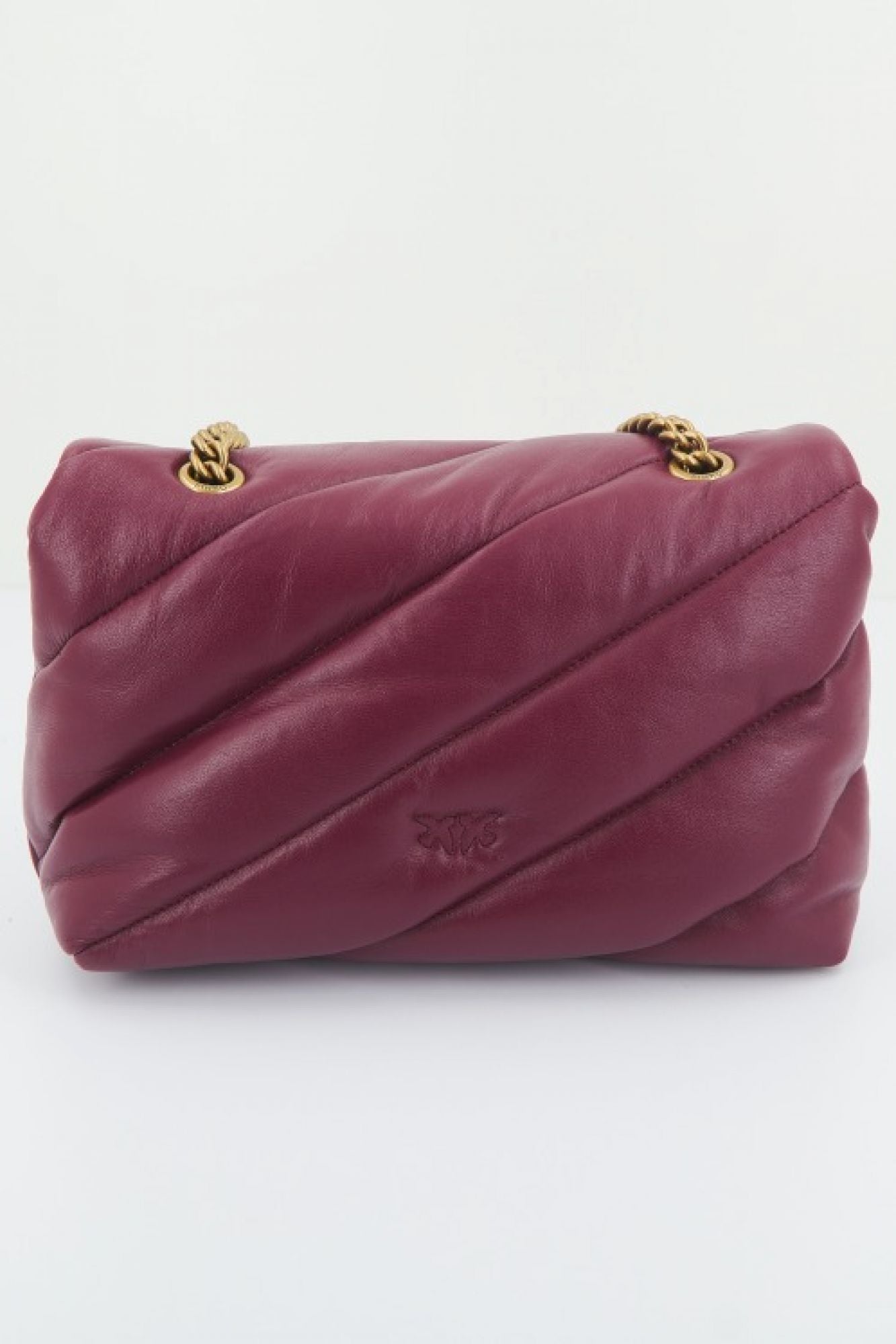 PINKO LOVE PUFF CLASSIC CL SH en color BURDEOS (2)