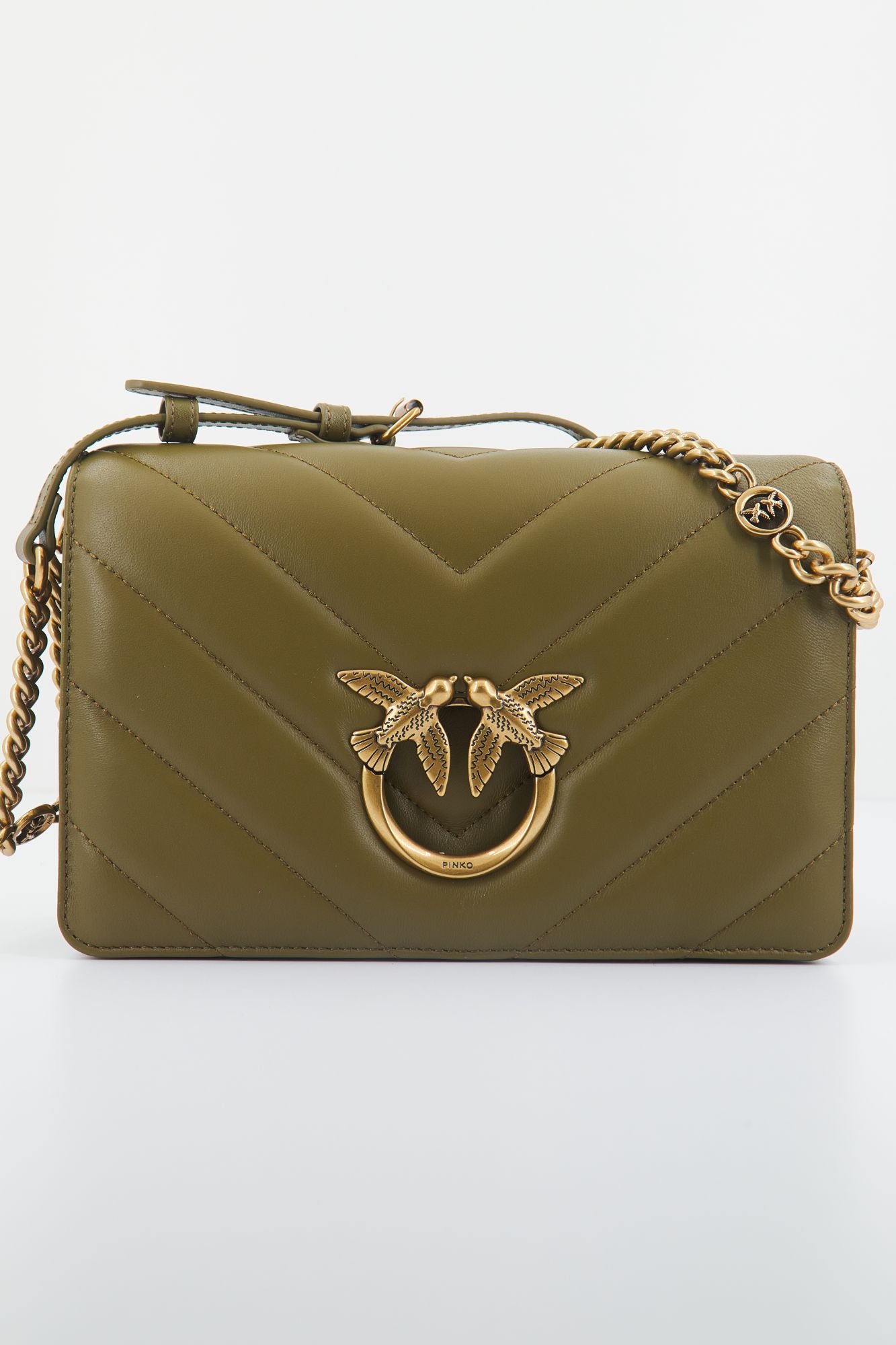 PINKO LOVE CLICK CLASSIC SHEE en color VERDE (1)