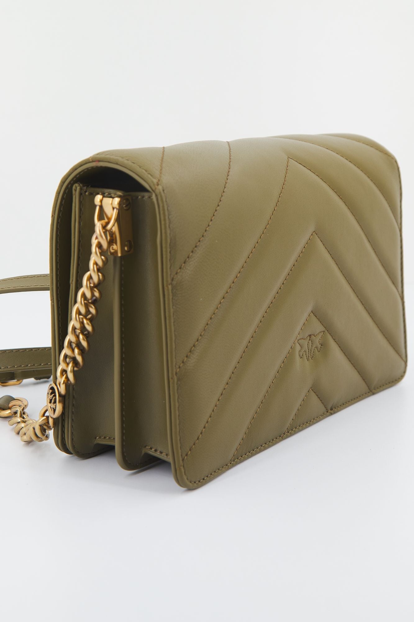 PINKO LOVE CLICK CLASSIC SHEE en color VERDE (2)