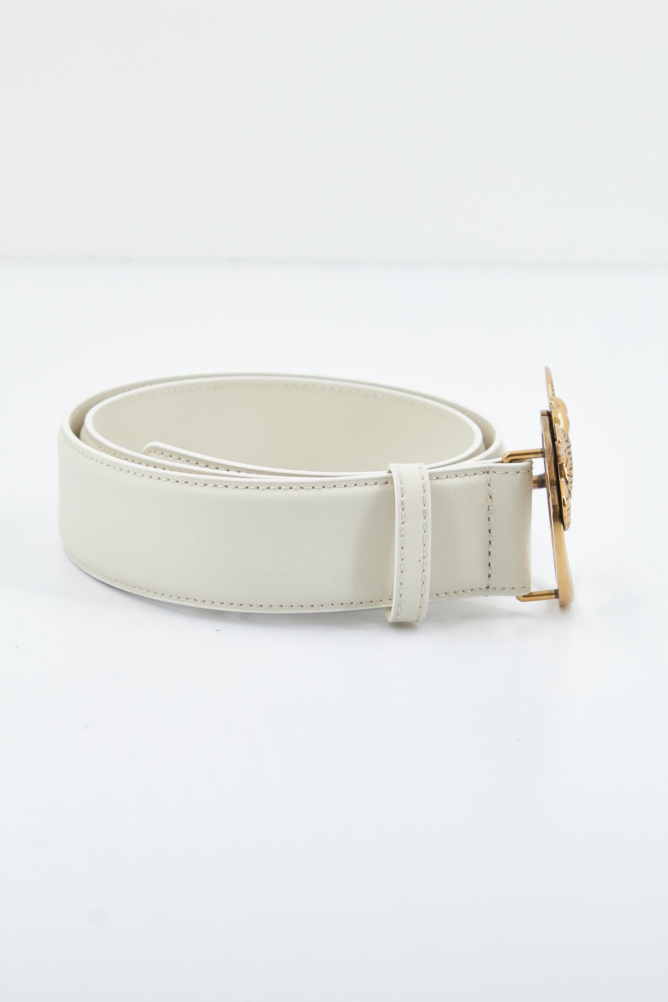 PINKO LOVE BERRY H4 BELT VITE en color BLANCO (2)