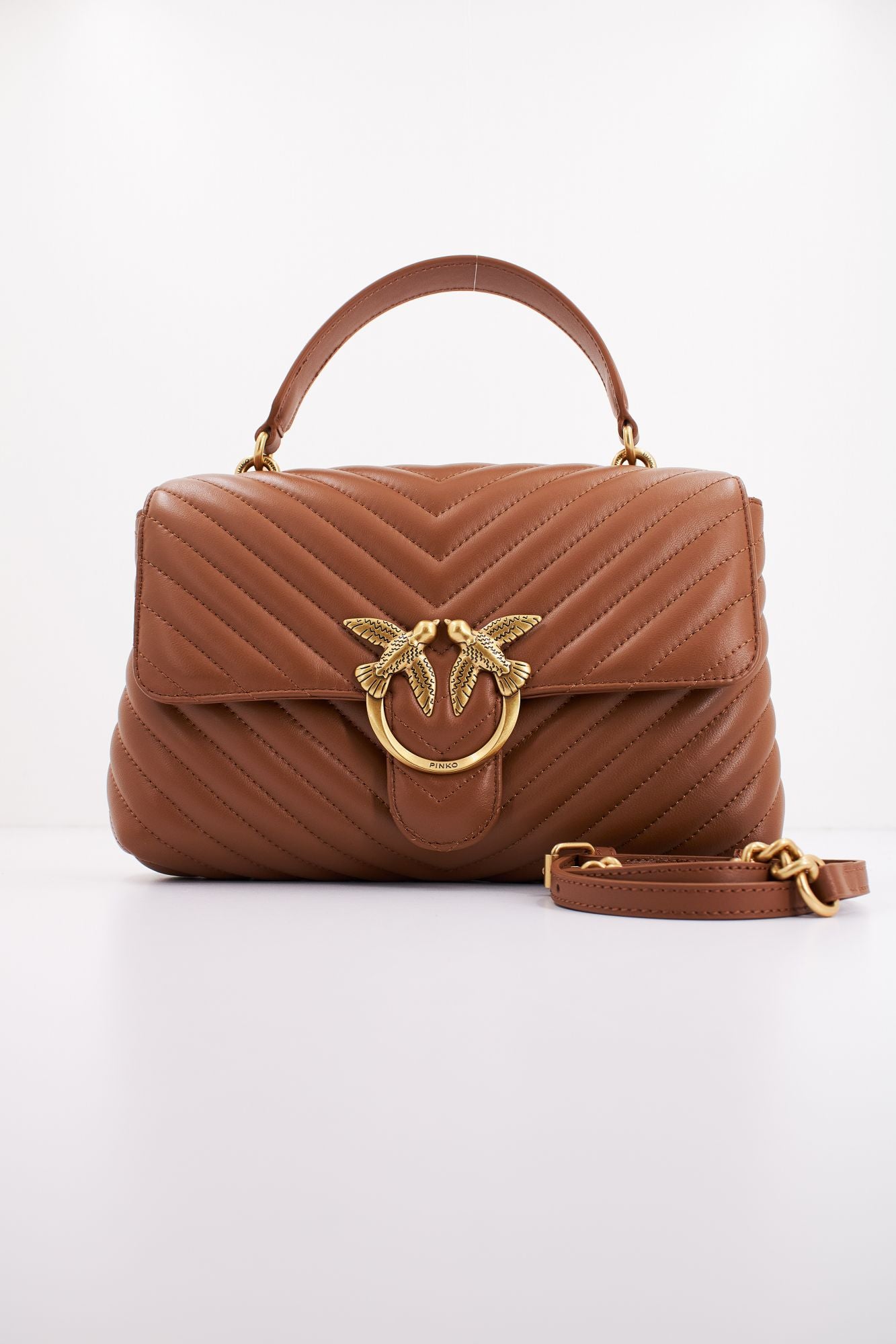 PINKO LOVE LADY PUFF CLASSIC en color MARRON (1)