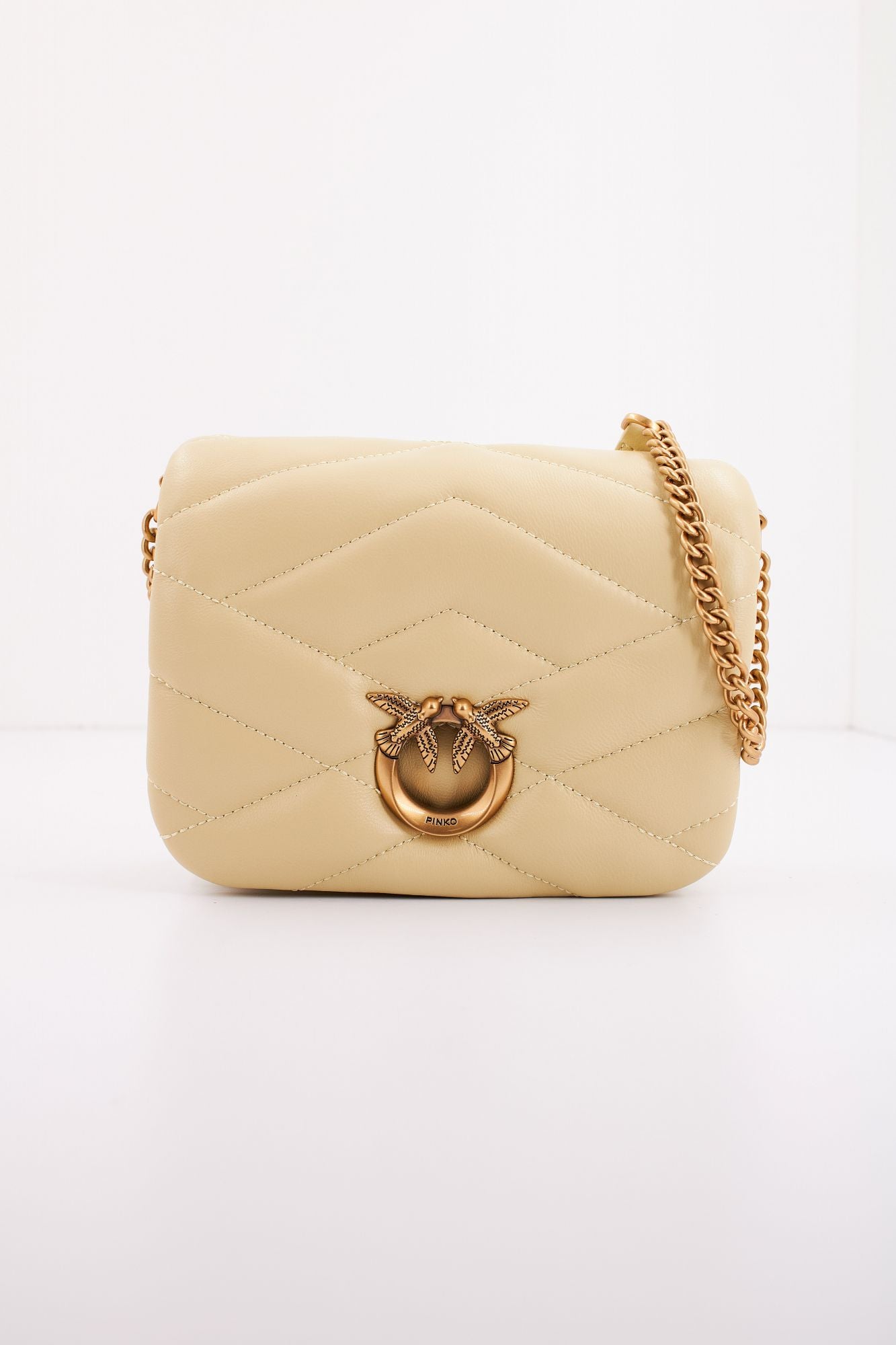 PINKO LOVE CLICK PUFF BABY SH en color AMARILLO (1)