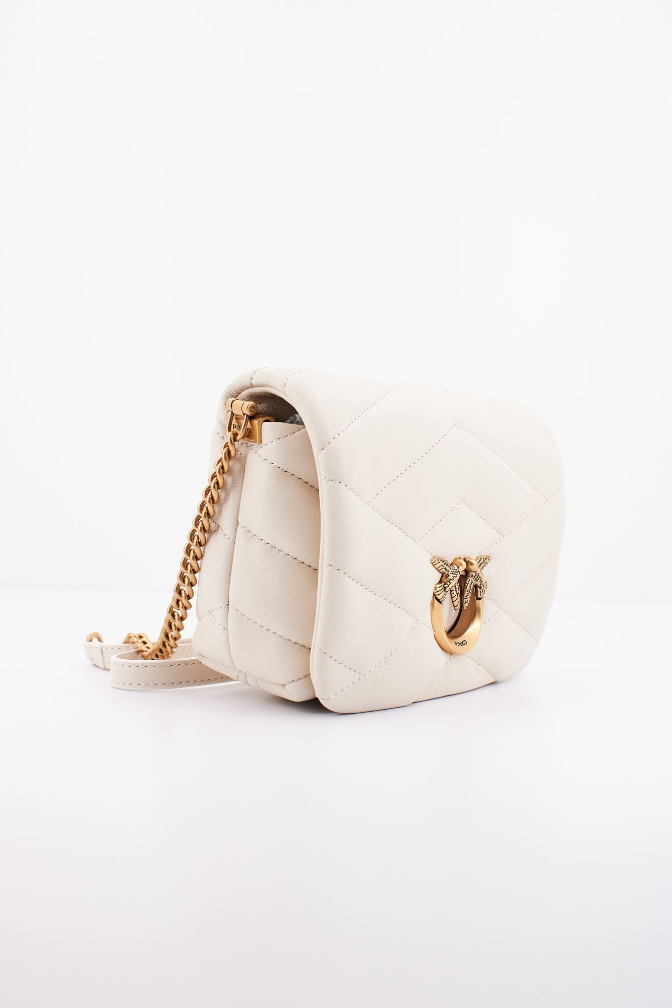 PINKO LOVE CLICK PUFF BABY SH en color BEIS (2)
