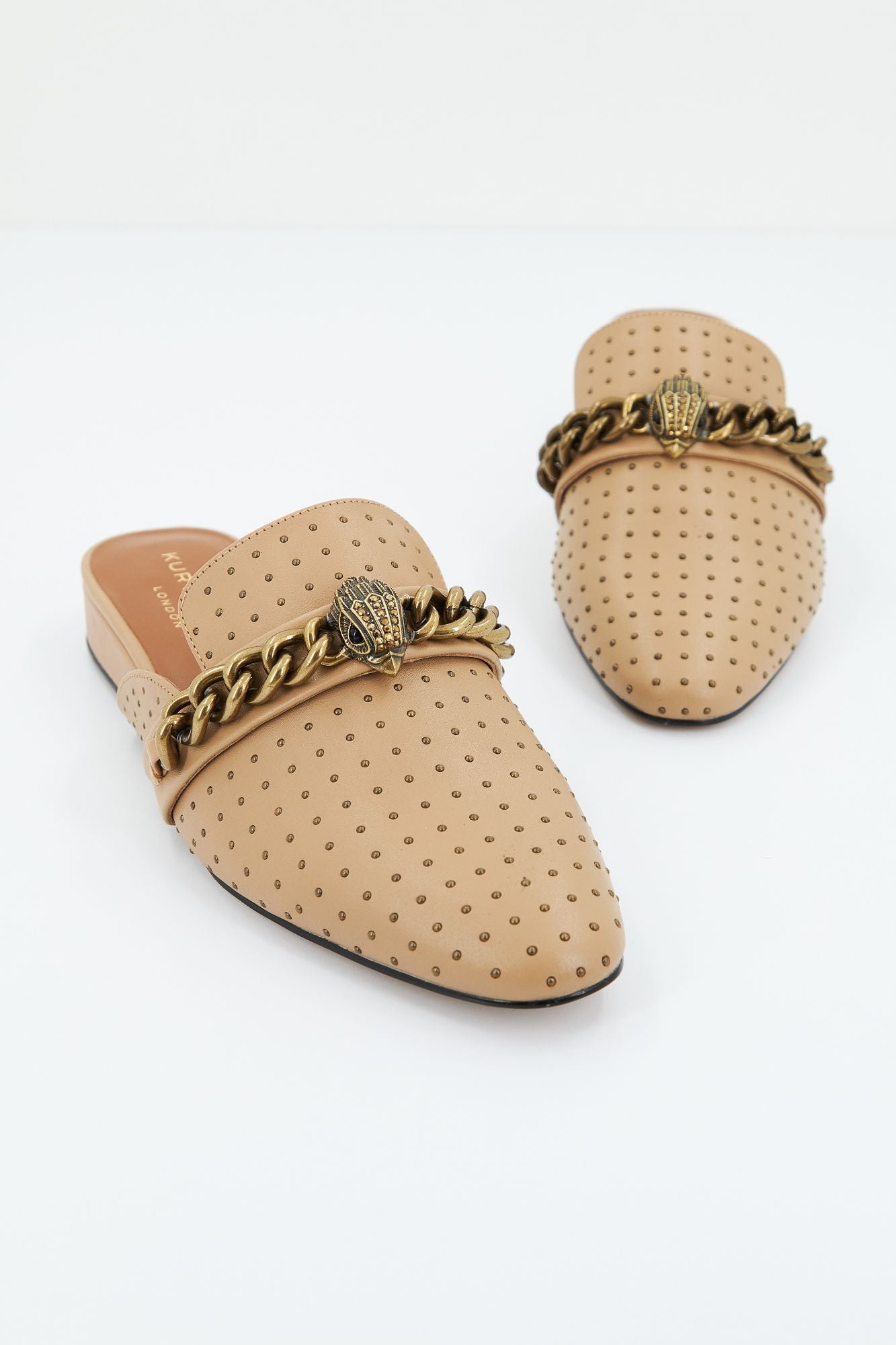 KURT GEIGER LONDON CHELSEA MULE en color MARRON (1)