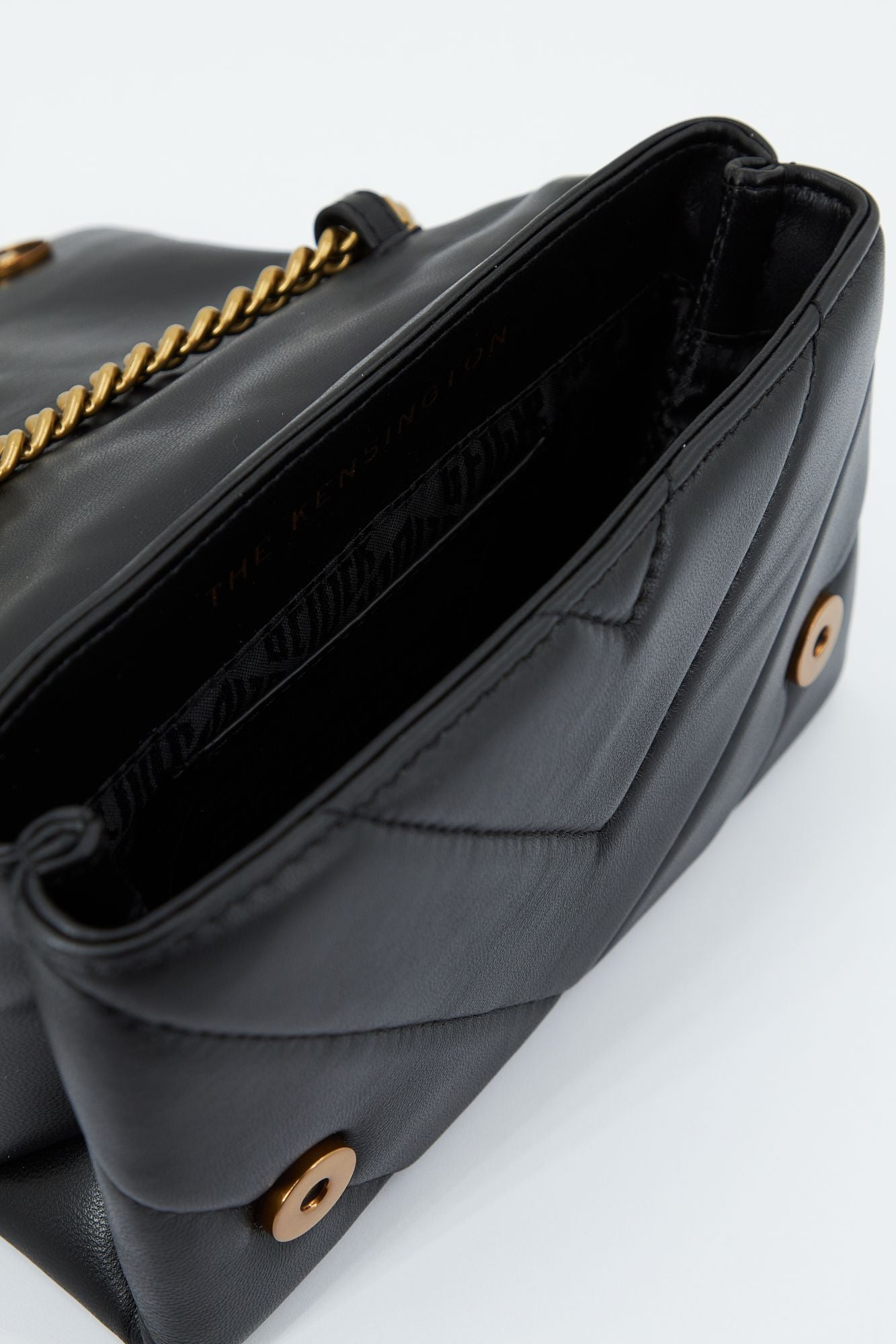 Kurt Geiger Kensington crossbody tas mini black combination | 000121-Zwart