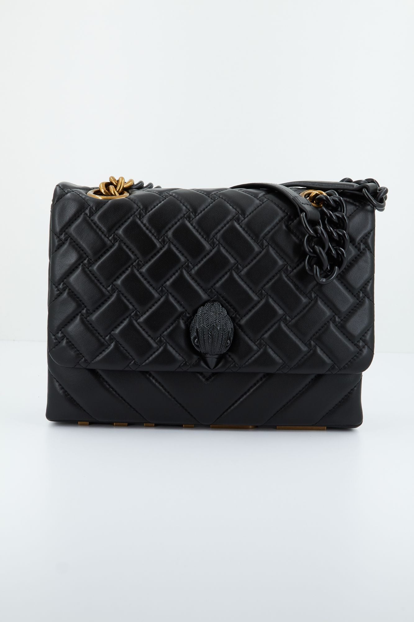 KURT GEIGER LONDON  LARGE KENSINGTON KURT en color NEGRO (1)