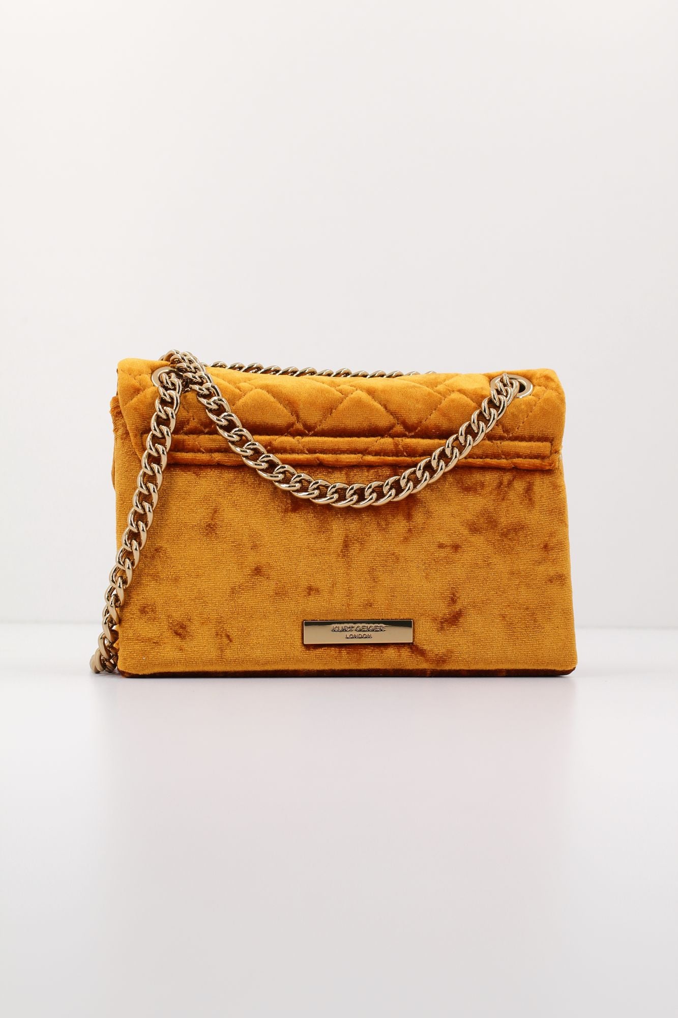 KURT GEIGER LONDON MINI KENSINGTON CRYSTALS en color NARANJA (3)