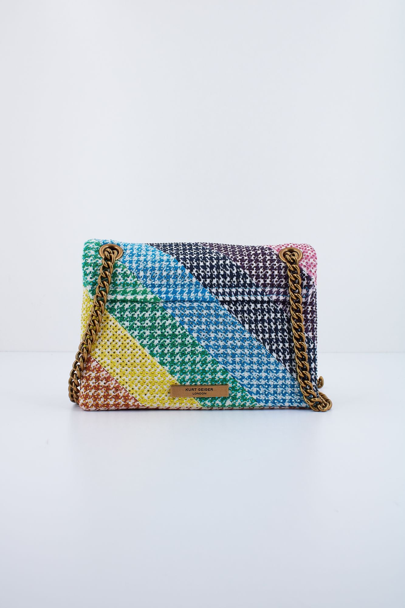 KURT GEIGER LONDON FABRIC MINI KENSINGTON en color MULTICOLOR (3)
