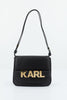 KARL LAGERFELD K/LETTERS FLAP CROSSBODY en color NEGRO (1)