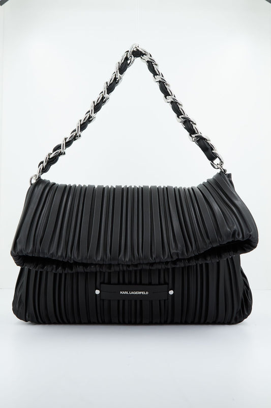 KARL LAGERFELD K/KUSHION CHAIN MD FOLD TOTE en color NEGRO (1)